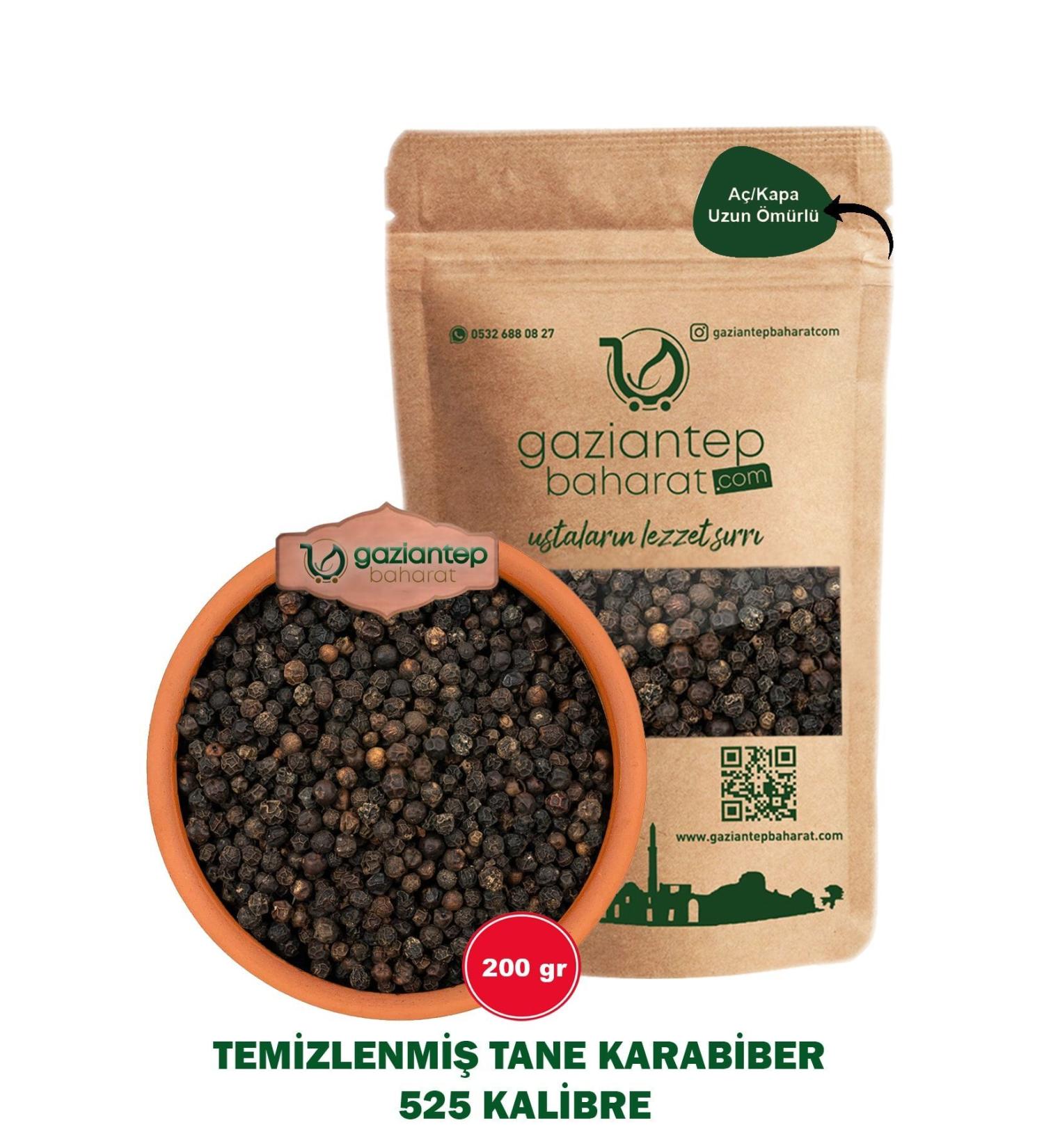 Gaziantep Spice Black Pepper Grain 200gr - Buy Online on GoSupps.com