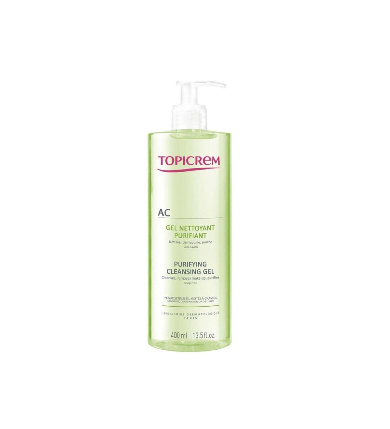 Topicrem AC Purifying Cleansing Gel 400 ml