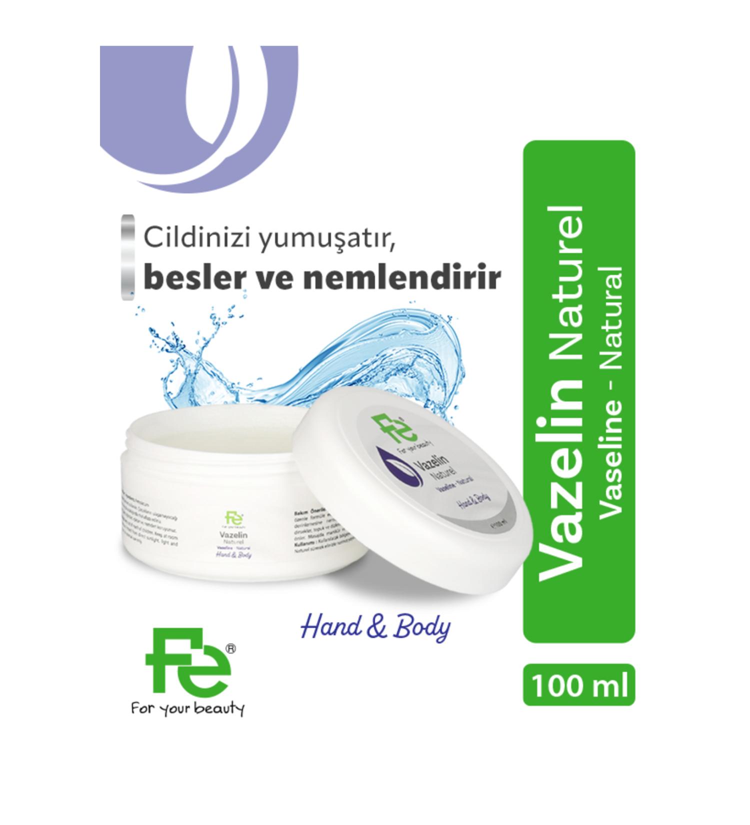 Fe VASELINE 100 ML - NATURAL