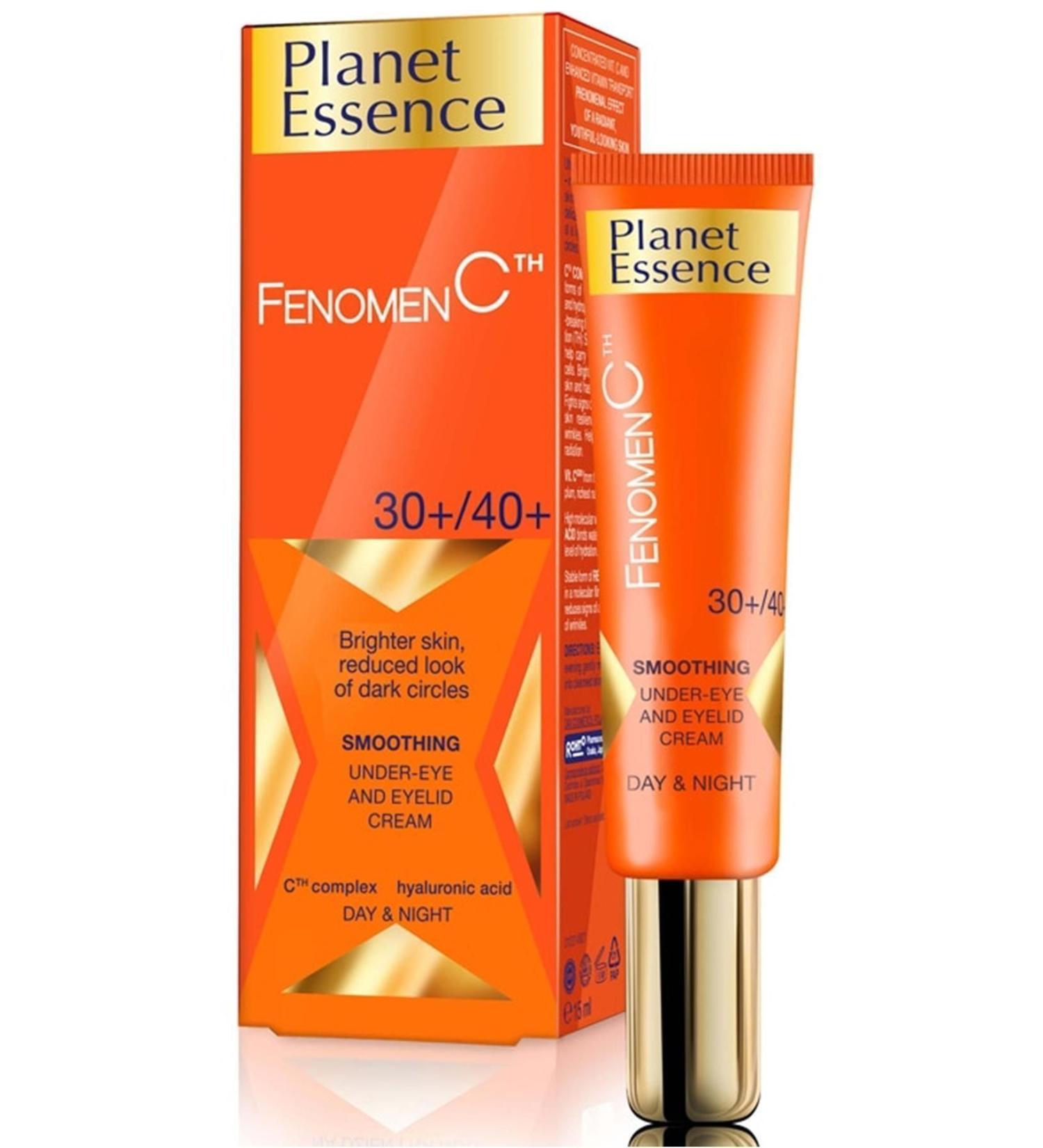 Planet Essence: FENOMEN C 30/40+ EYE SK N BR GHTEN NG CREAM 15 ML: FACE SK N BR GHTEN NG CREAM CHARMS1667
