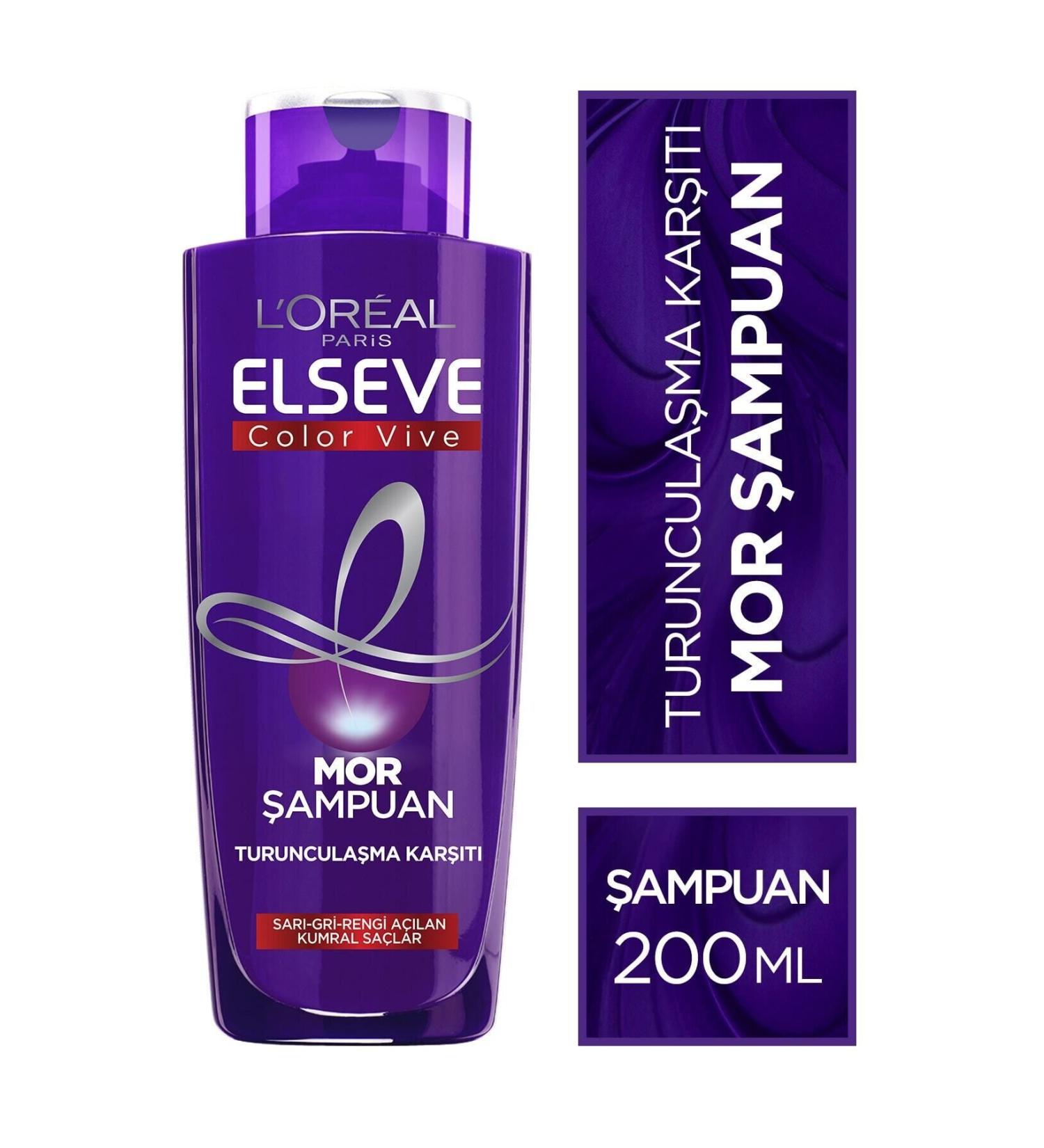 Elseve ANTI-ORANGE PURPLE SHAMPOO 200 ML--H DDEN BEAUTY-- CHARMS135