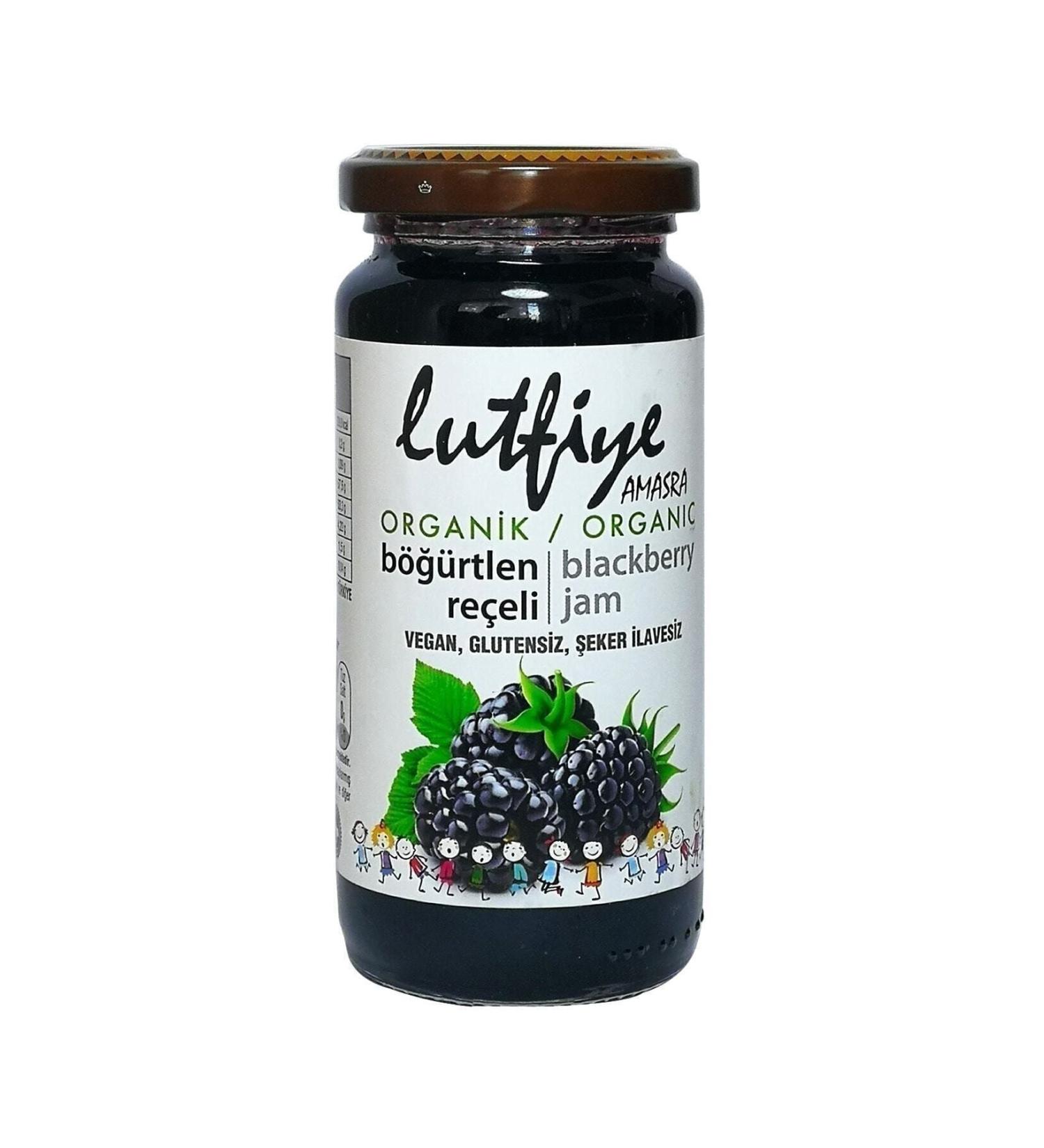LUTFIYE Organic Blackberry Jam (NO SUGAR ADDED) 280g