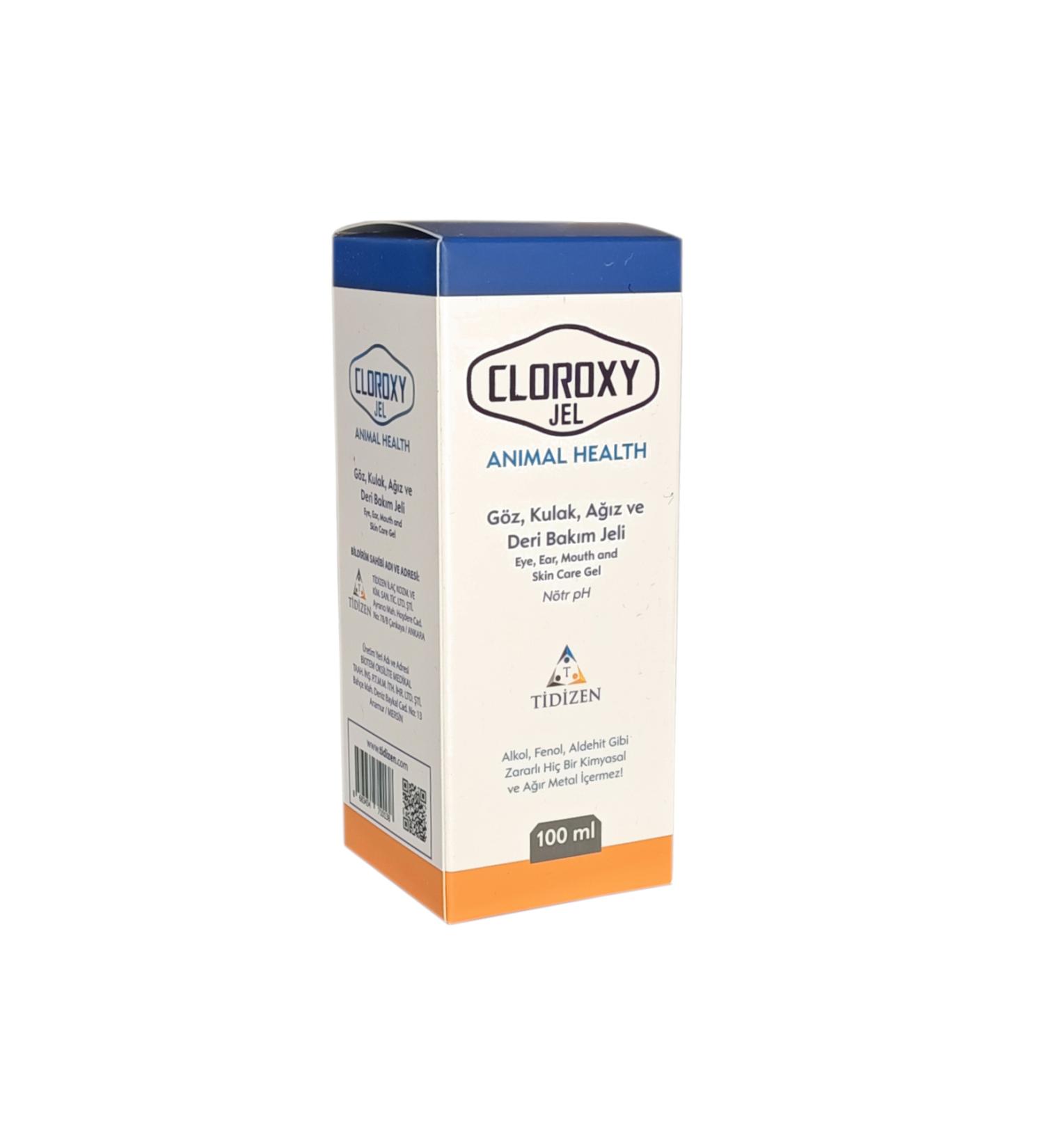 CLOROXY Gel Cat Dog Eye Ear Mouth and Skin Care Gel 100 ml