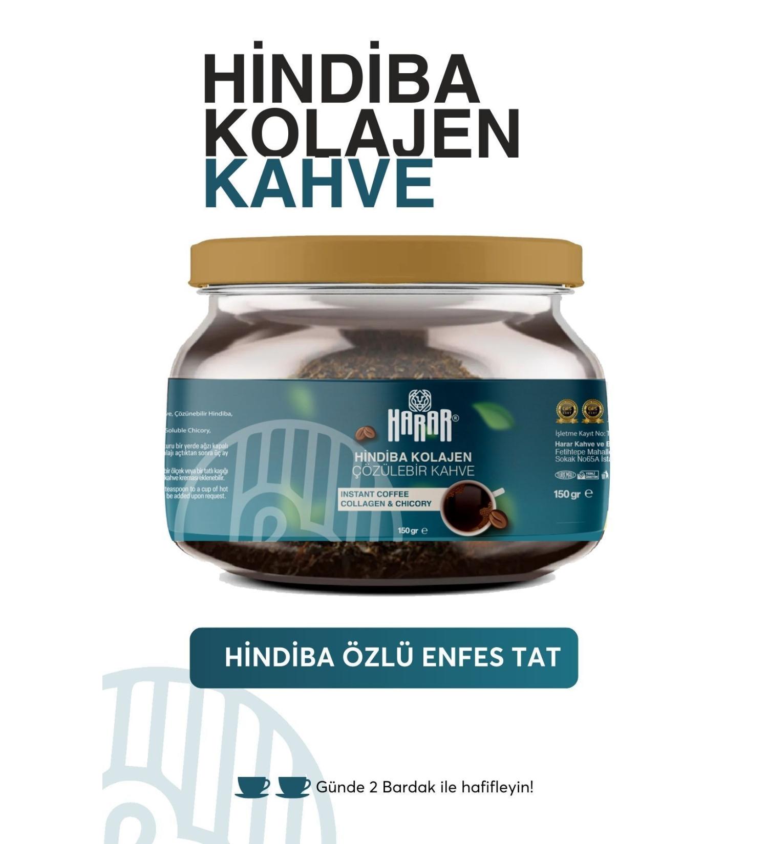 Harar Chicory Coffee Collagen Diet Detox Coffee 1 Month 60 Uses - Buy Online on GoSupps.com