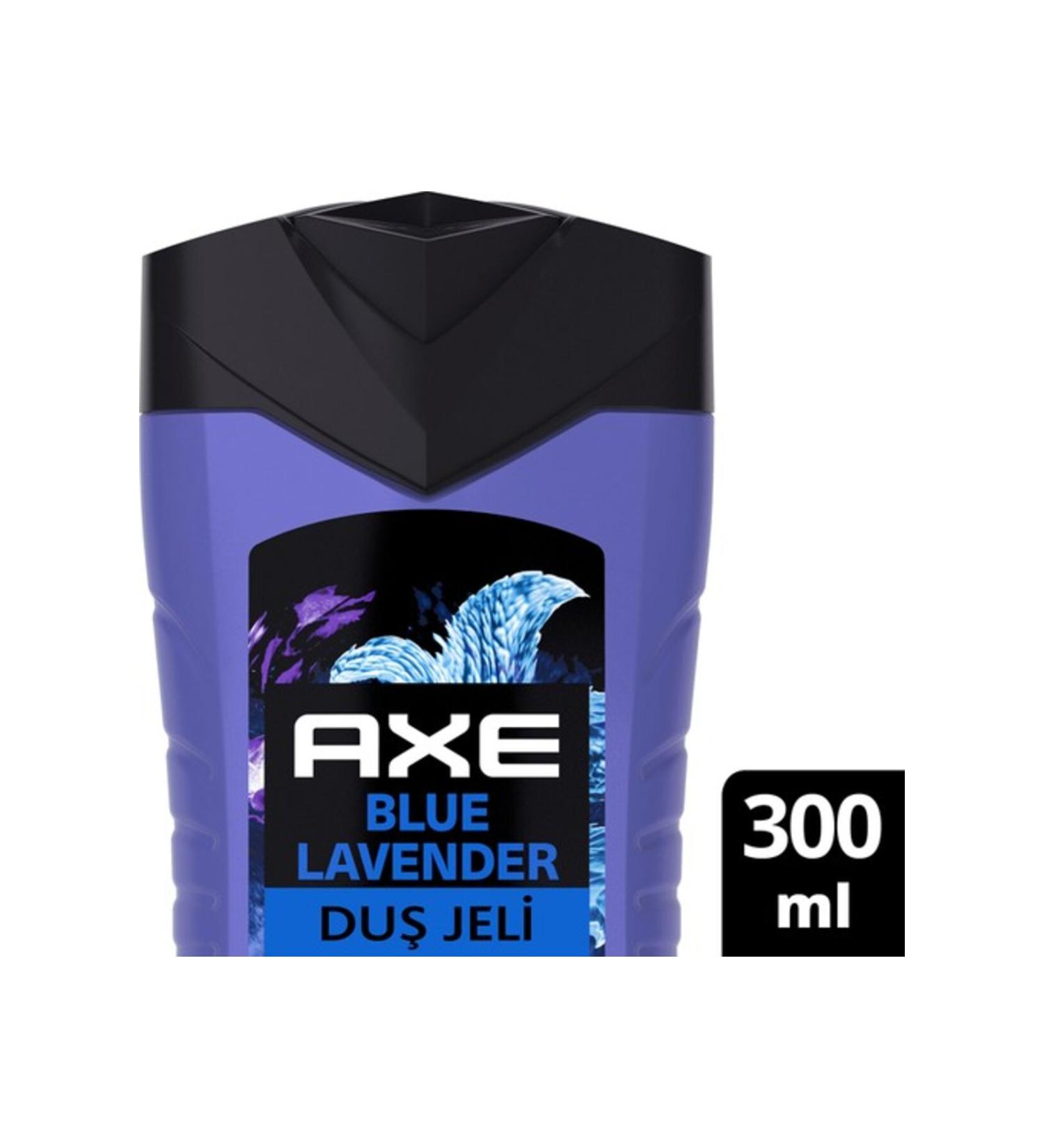 Axe Premium Collection Shower Gel Blue Lavender 3 In 1 Body Hair Face 300 Ml - Buy Online on GoSupps.com