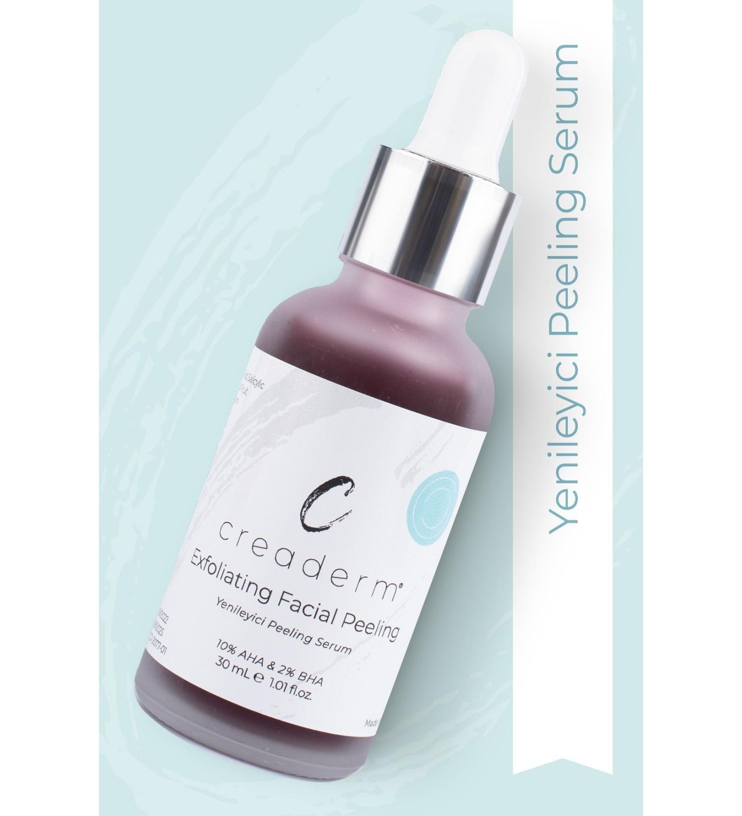 CREADERM Aha+bha Regenerating Peeling Serum (10% Aha & 2% Bha) - Buy Online on GoSupps.com