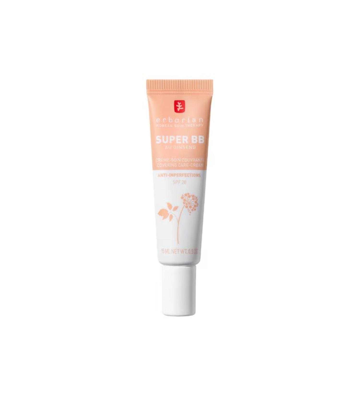 erborian Super BB With Ginseng - Travel Size BB Cream - 15 ml