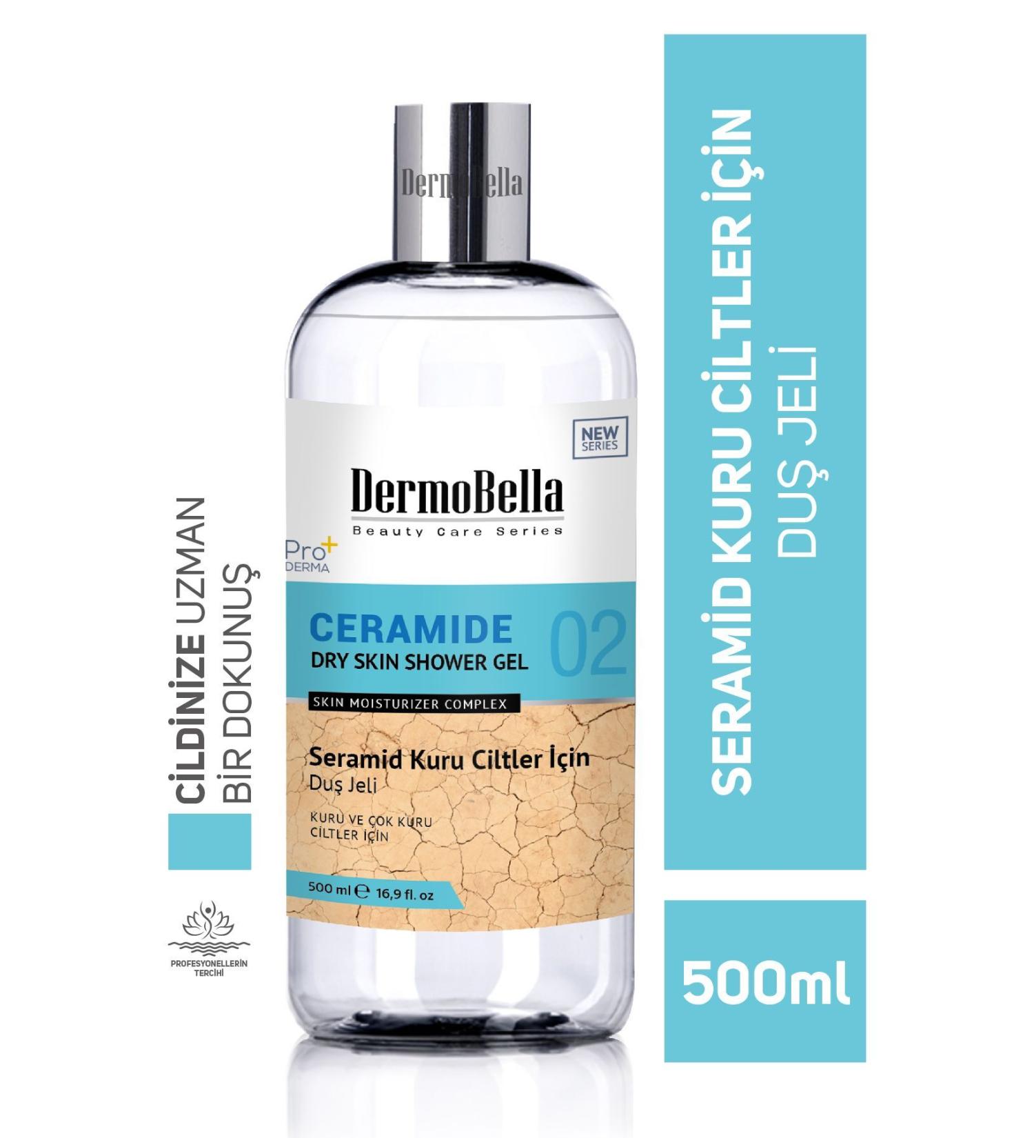 DERMOBELLA Ceramide Dry Skin Shower Gel 500 ml