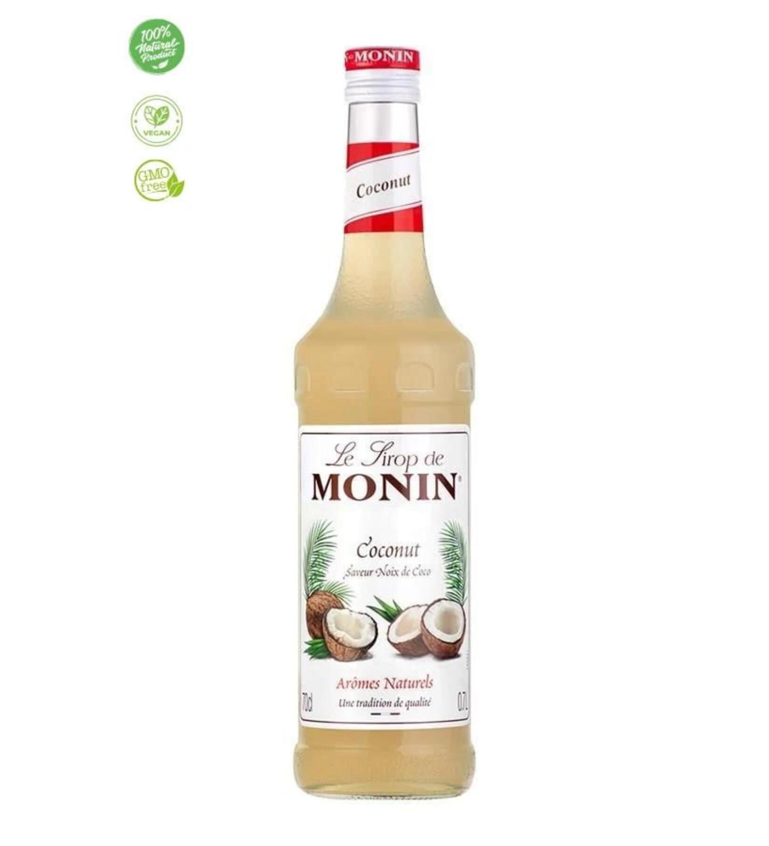 Monin Coconut Syrup Coconut Syrup 700 Ml - Buy Online on GoSupps.com