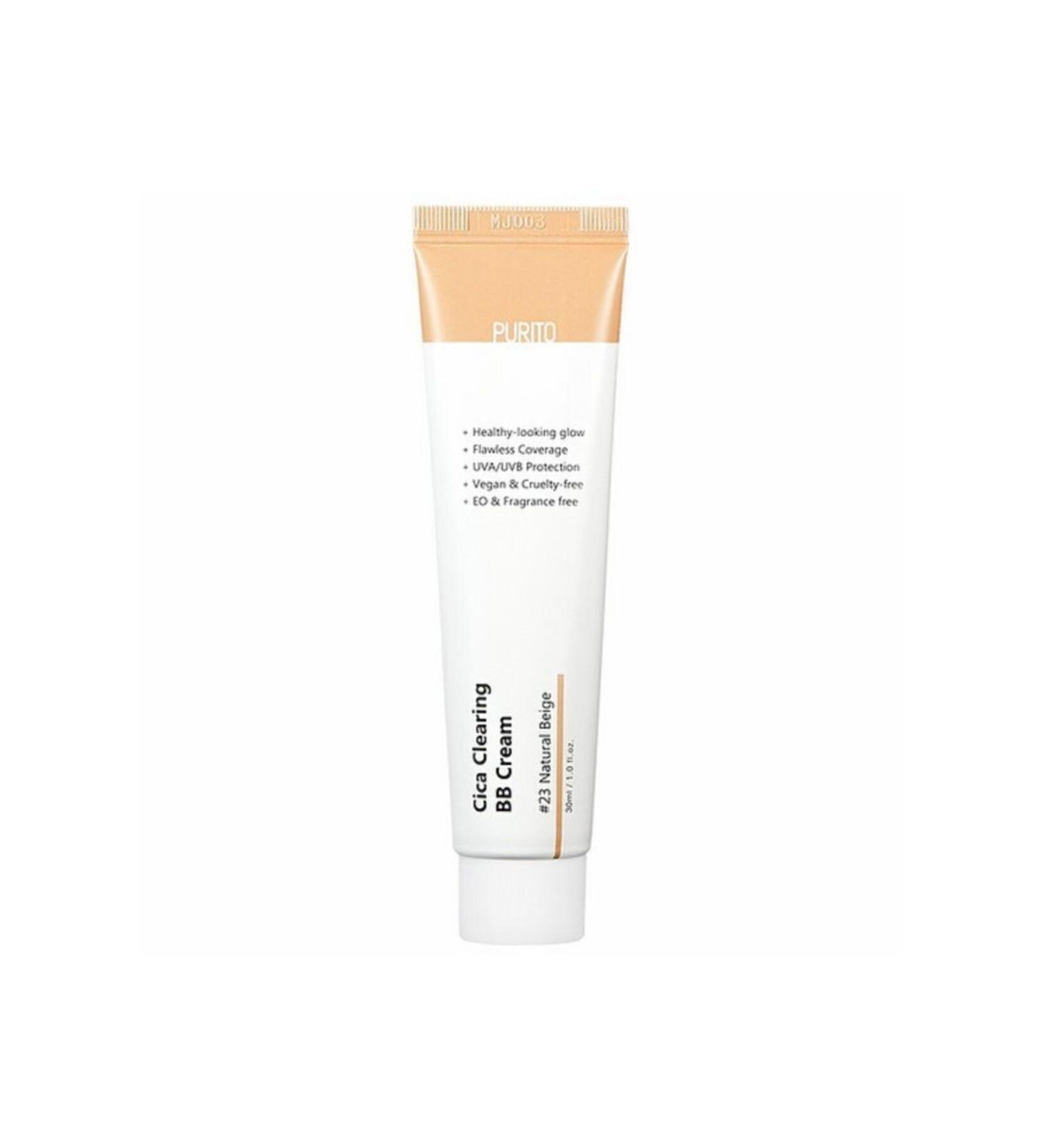 Purito Natural Beige Cica Clearing Bb Cream #23 - Buy Online on GoSupps.com