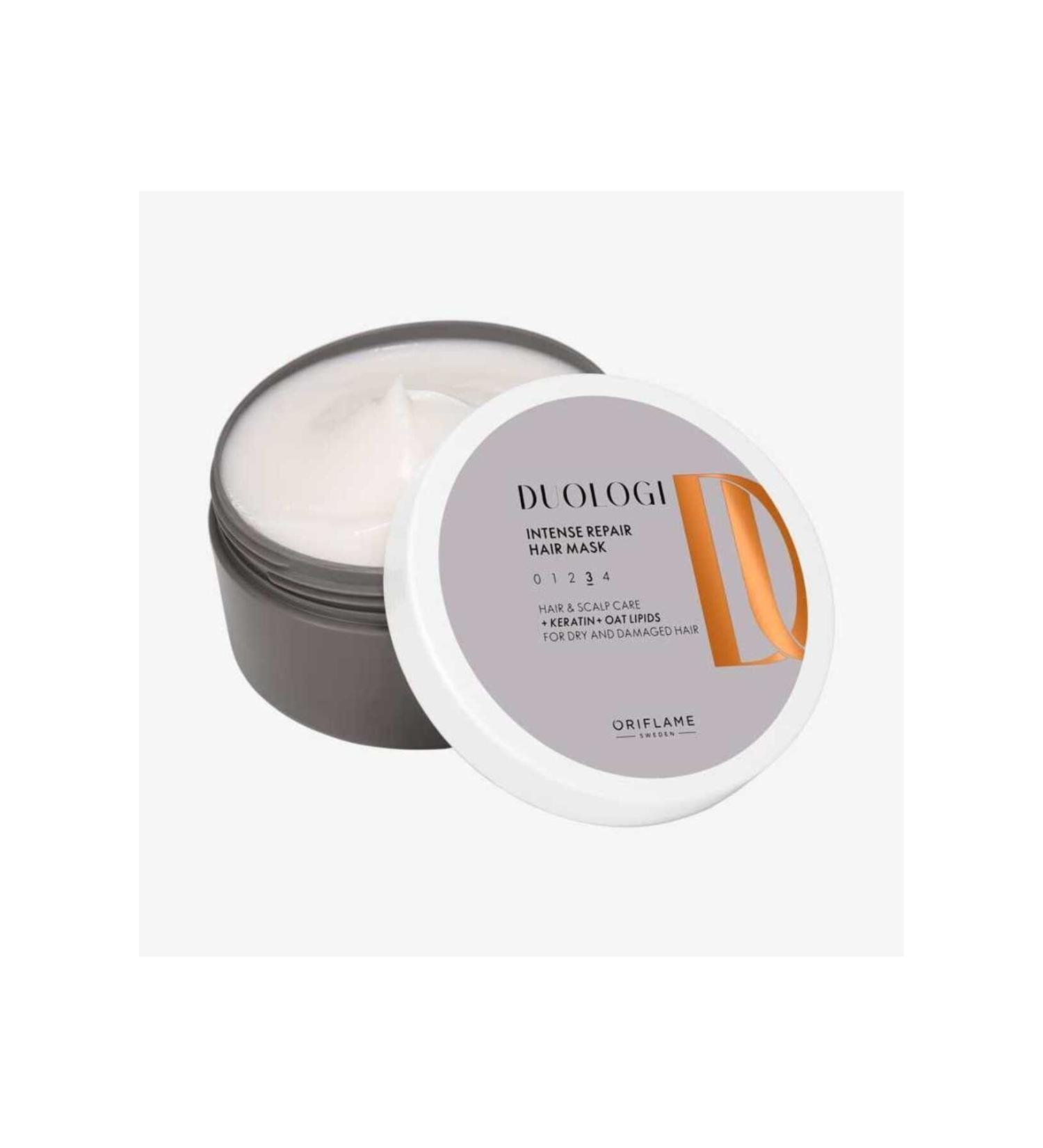 Oriflame Duologi Intensive Repair Hair Mask Nourishing from Root to Tip with Keratin Protein - Buy Online on GoSupps.com