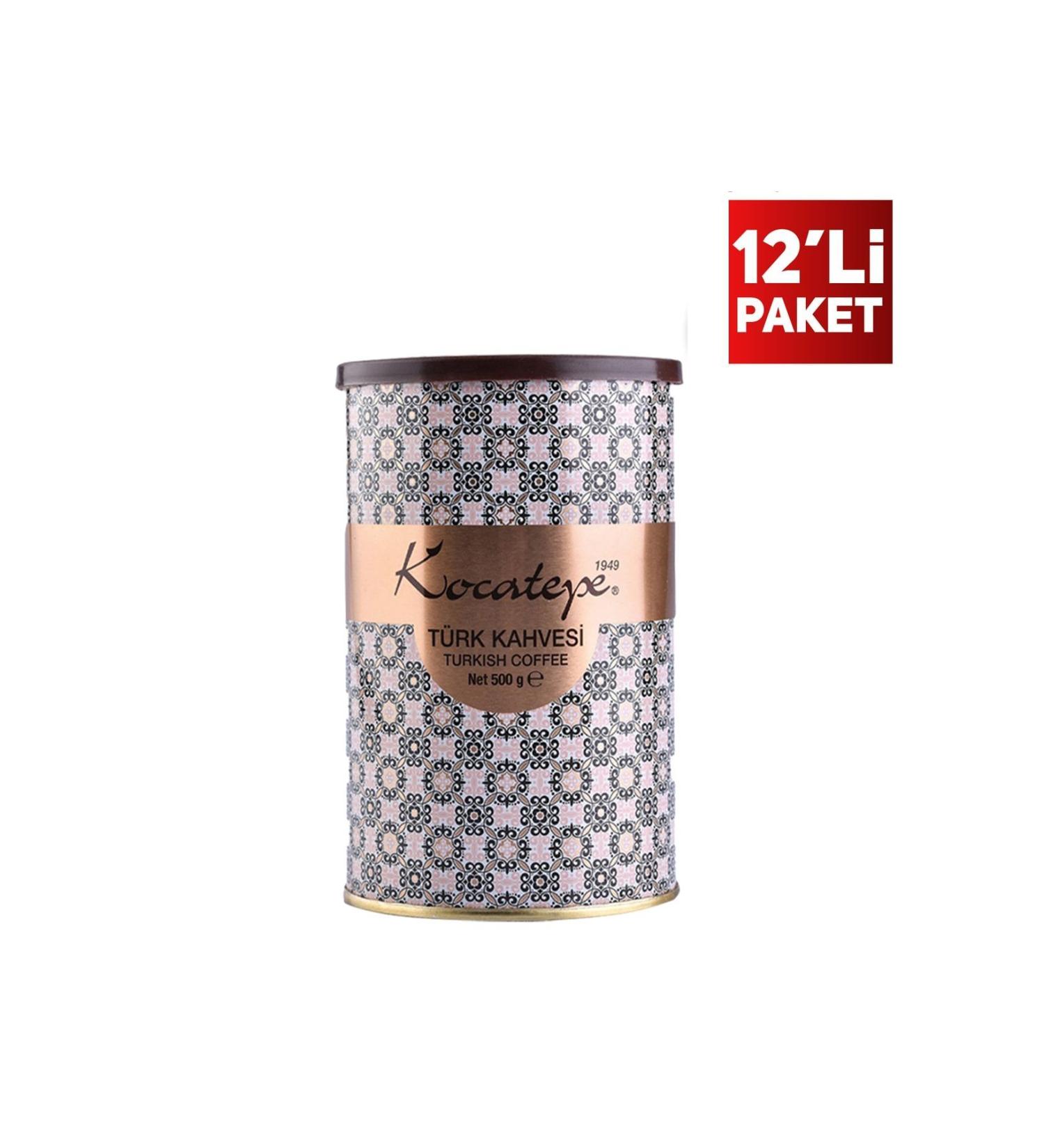 KOCATEPE COFFEE Kocatepe Turkish Coffee 500 gr Tin