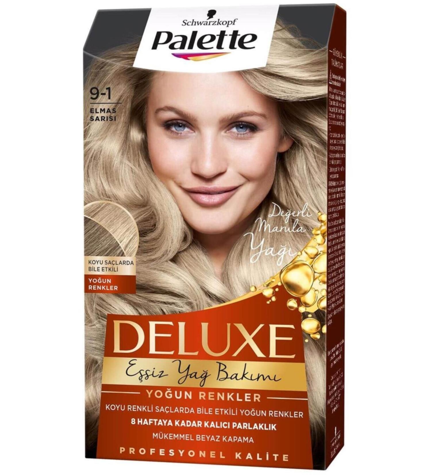 Palette: LONG-LASTING DYE 9-1 DIAMOND BLONDE 50 ML: LONG-LASTING DYE CHARMS907