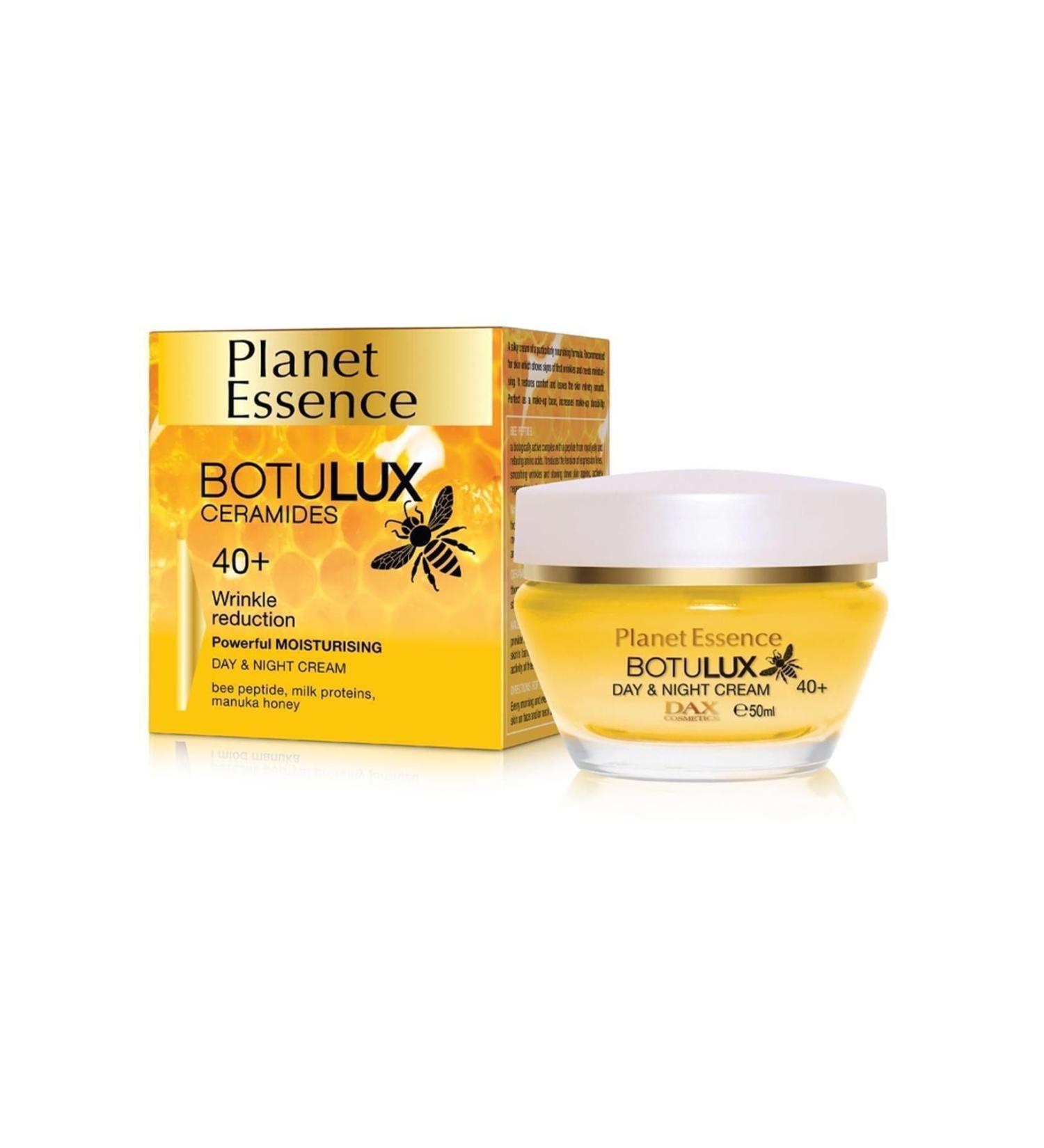 Planet Essence: BOTULUX 40+ DAY AND NIGHT SK N CREAM 50 ML: FAC AL SK N BR GHTEN NG CREAM CHARMS1637