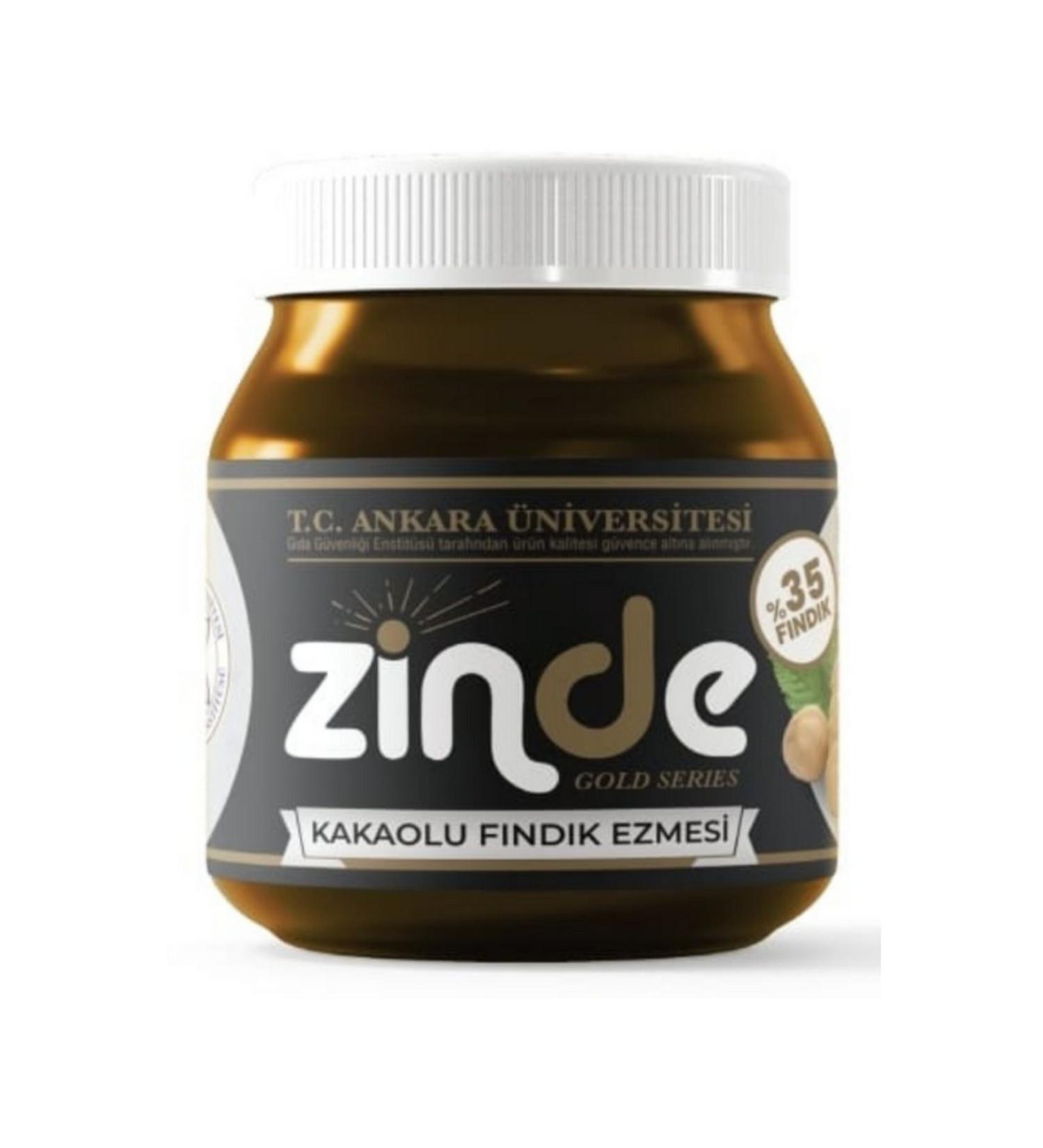 Zinde Emulsifier-free Preservative-free Cocoa 5 Hazelnut Cream
