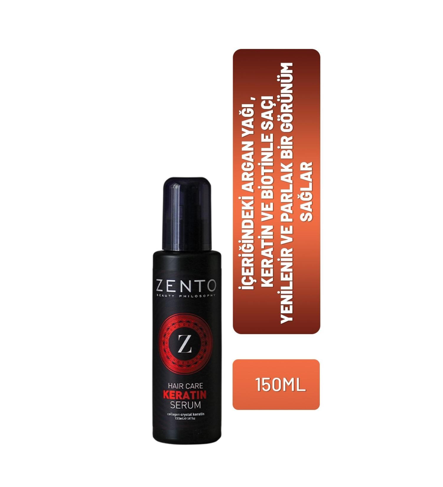 ZENTO Keratin Hair Care Serum - Buy Online on GoSupps.com