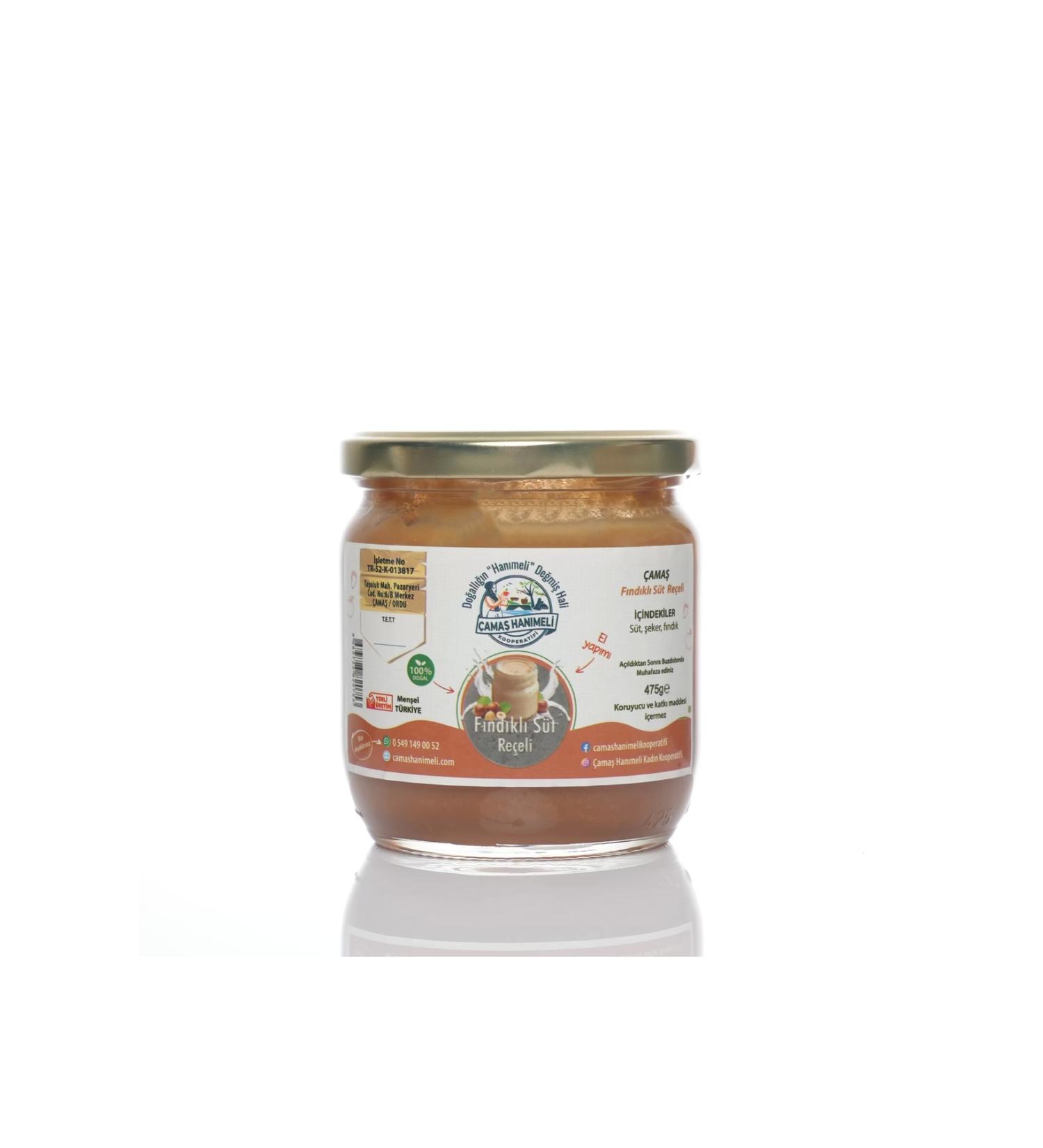 Camas Honeysuckle Cooperative Camas Honeysuckle Hazelnut Milk Jam 450 Gr