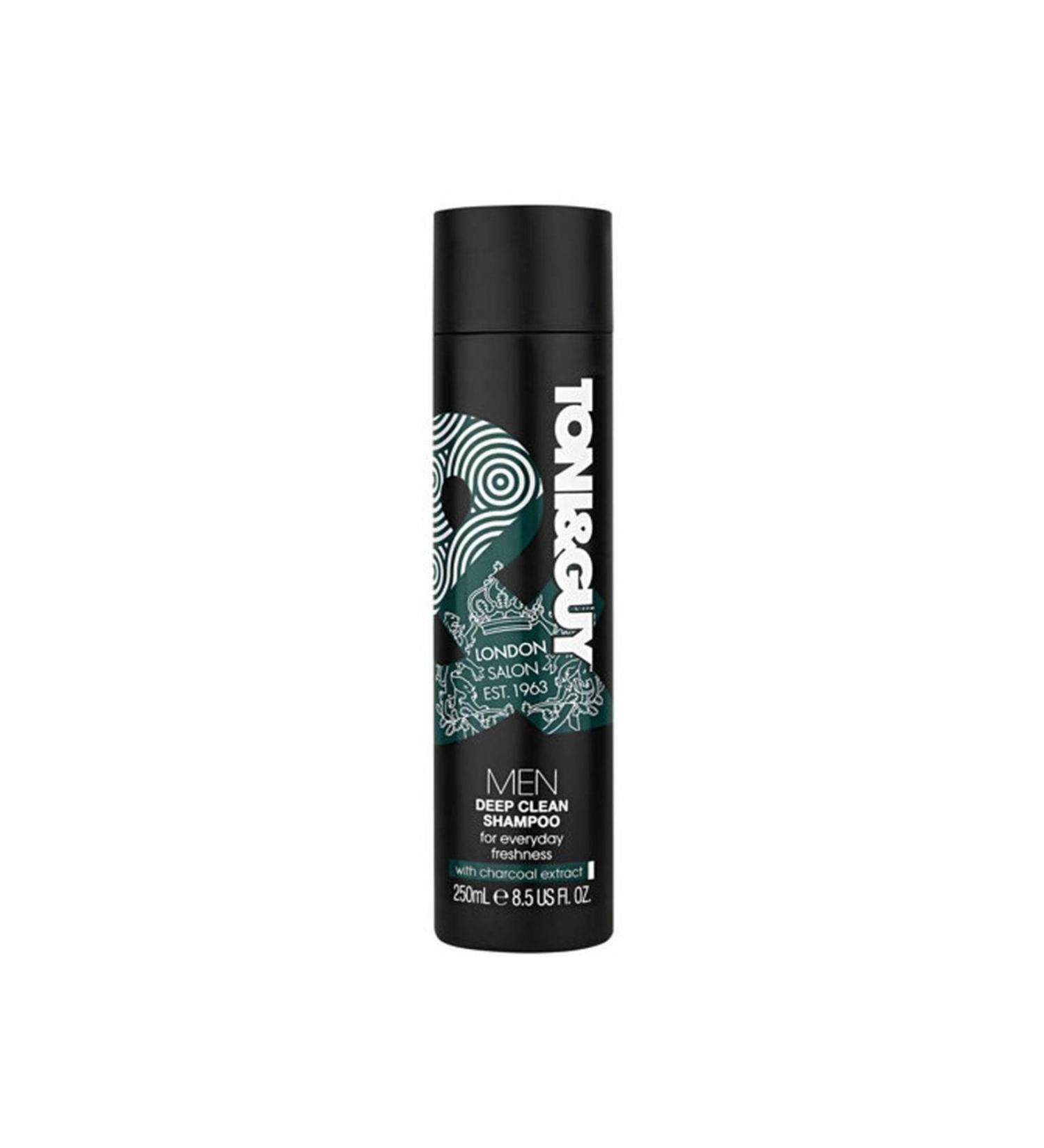 Toni Guy TONI & GUY MEN DEEP CLEAN SHAMPOO INTENSIVE PURIFYING SHAMPOO 250 ML CHARMS117