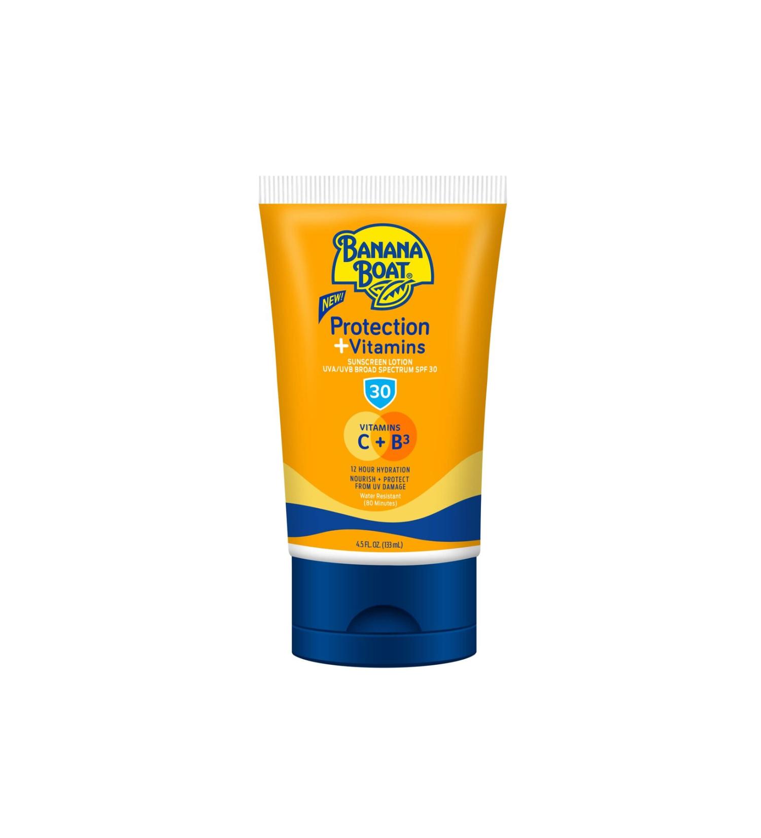 Banana Boat Protection Vitamins 30 Spf Sun Cream 133 ml