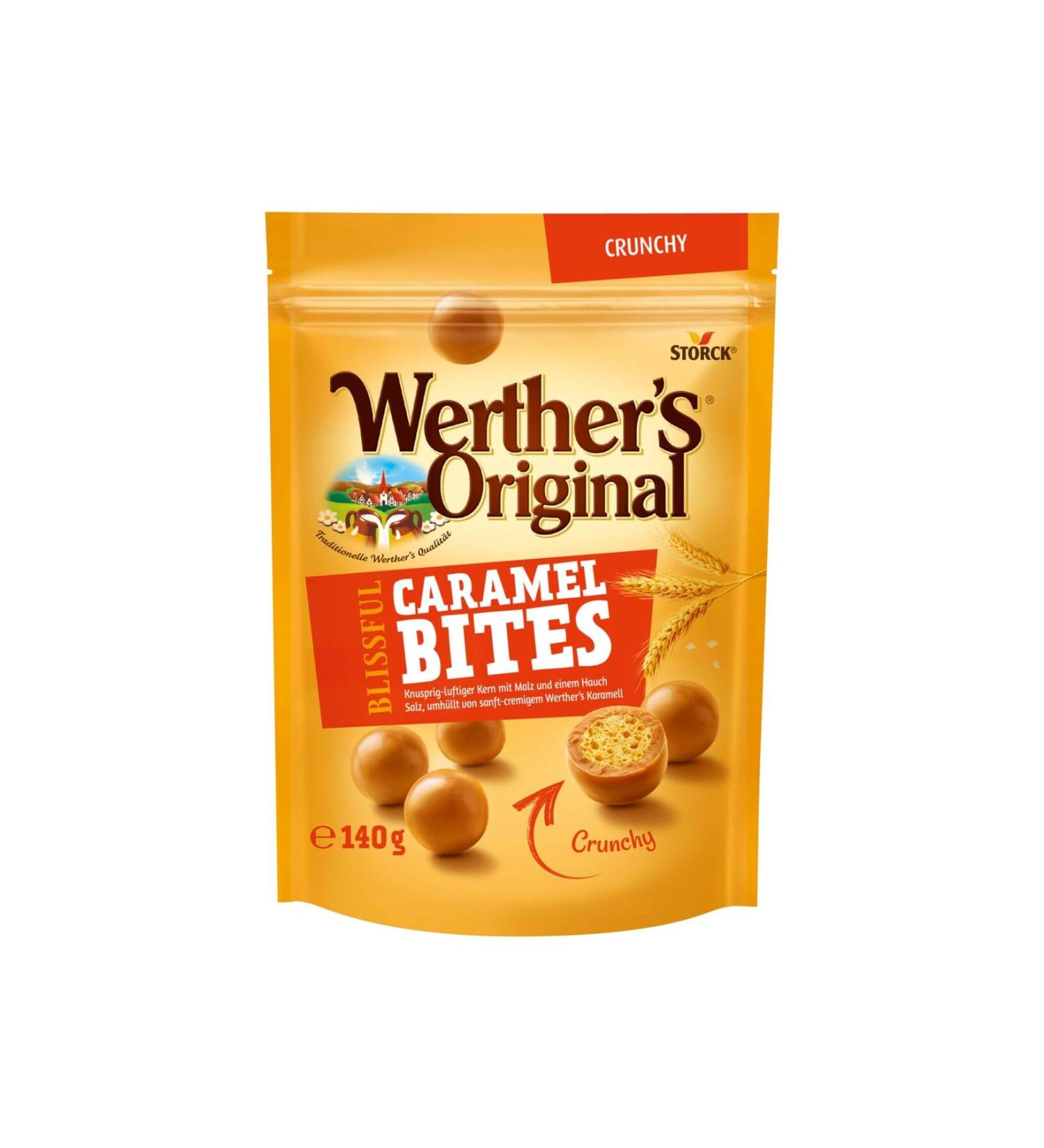 Werthers Werther's Original Blissful Caramel Bites Crunchy 140 G