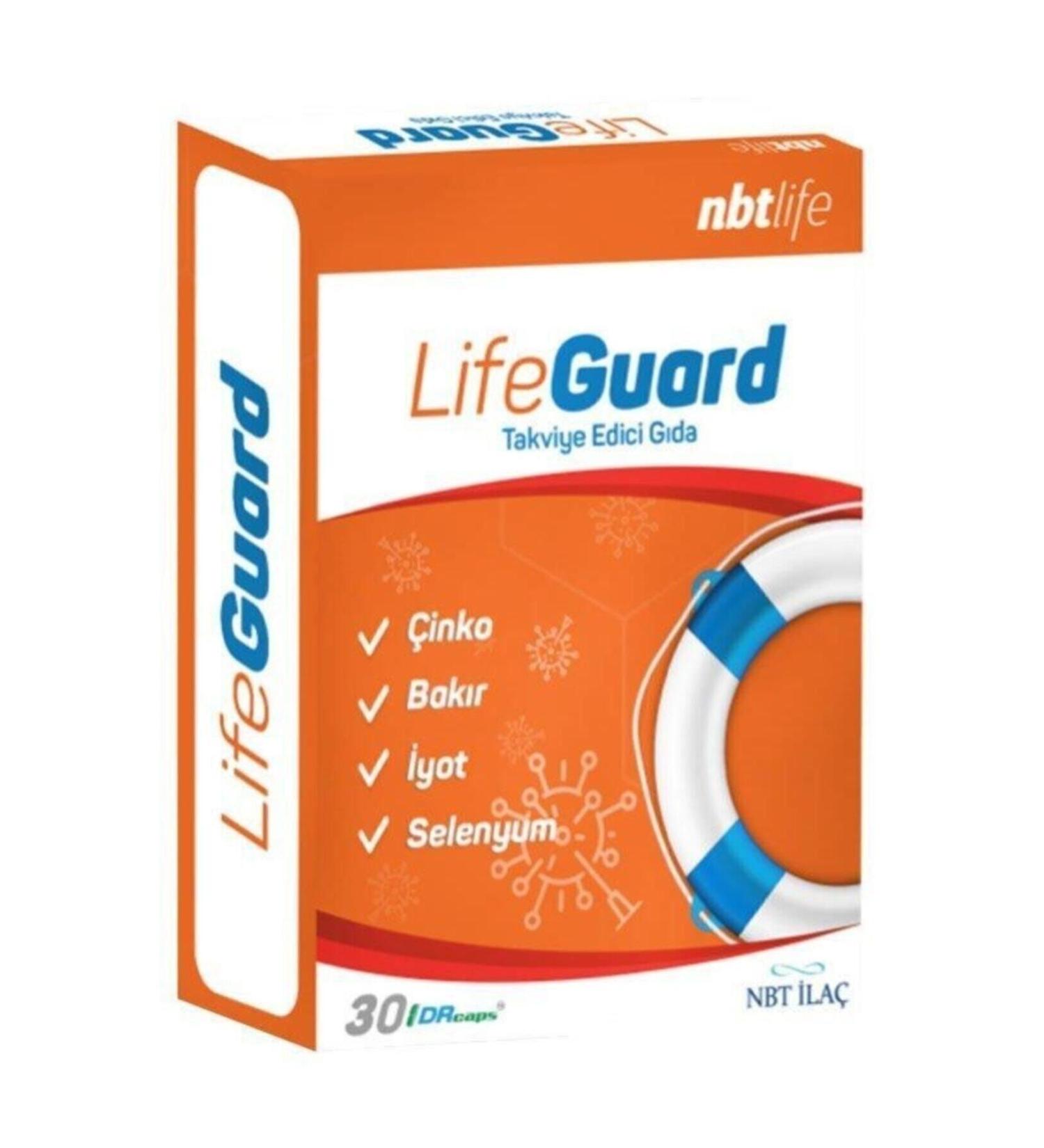 Nbt la Nbt Life Lifeguard Zinc Copper 30 Capsules