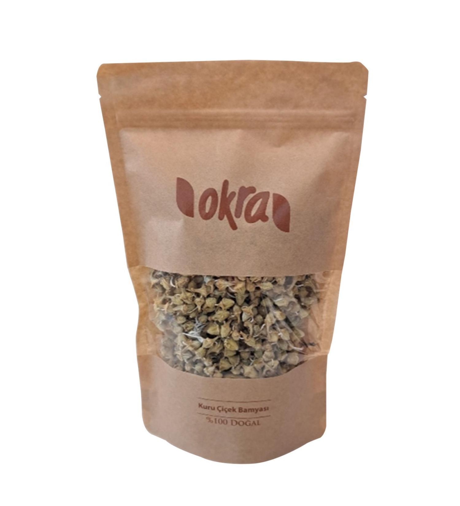OKRA Dried Flower Okra - 200gr Package - Buy Online on GoSupps.com