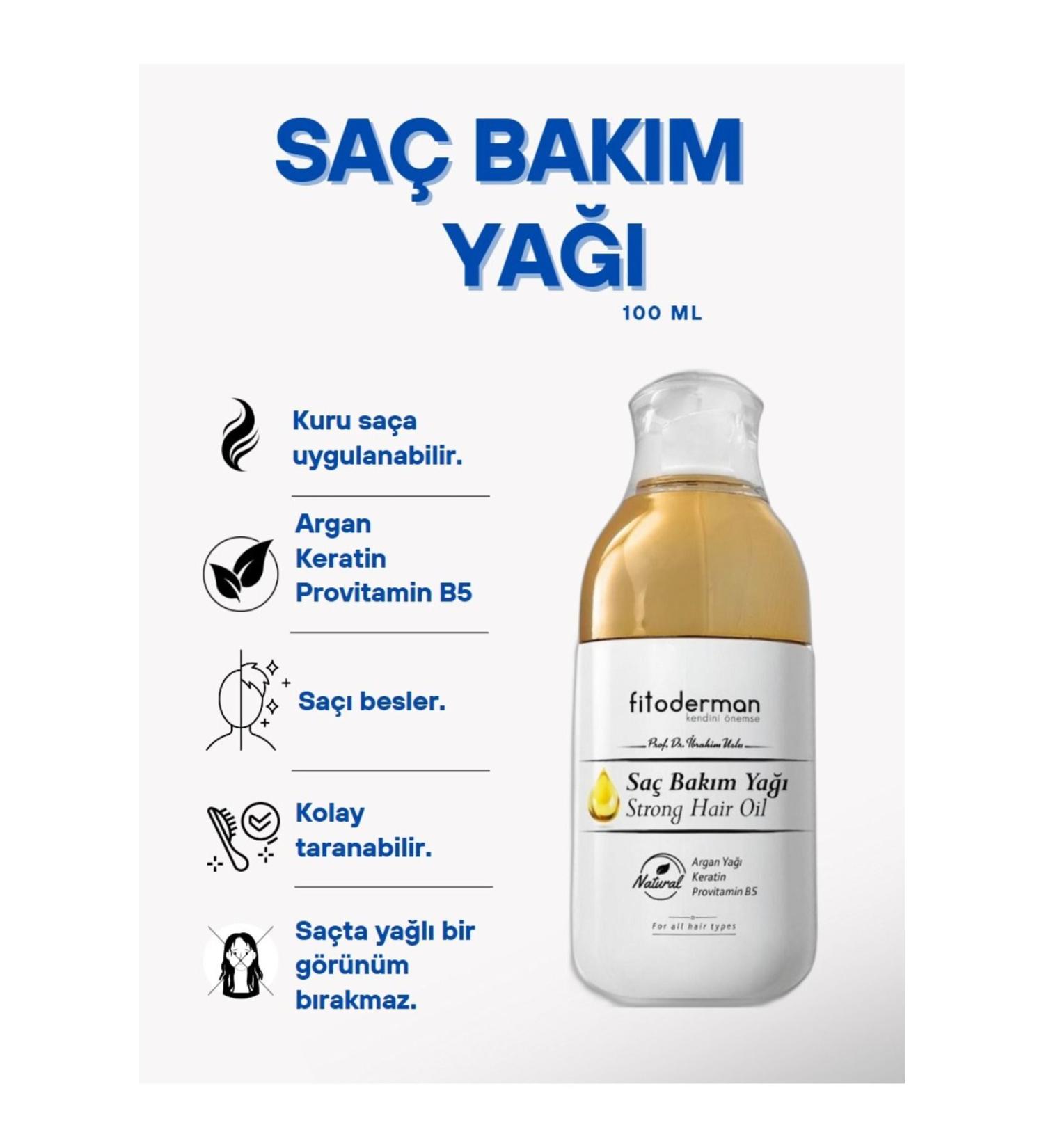 Fitoderman Applicable to Dry Hair Hair Repairing Anti-Breakage Argan Intensive Hair Care Oil - Buy Online on GoSupps.com