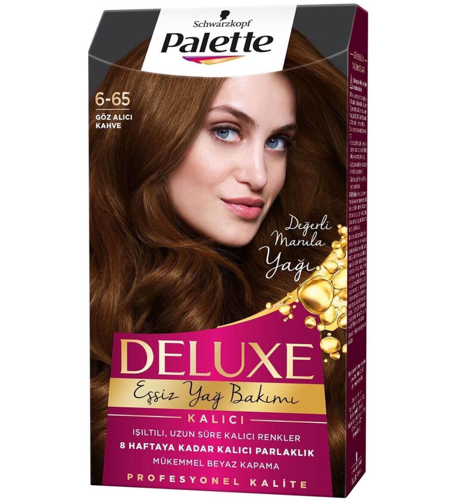 Palette: LONG-LASTING DYE GOLDEN GLITTER NO: 6-65 50 ML: LONG-LASTING DYE CHARMS784