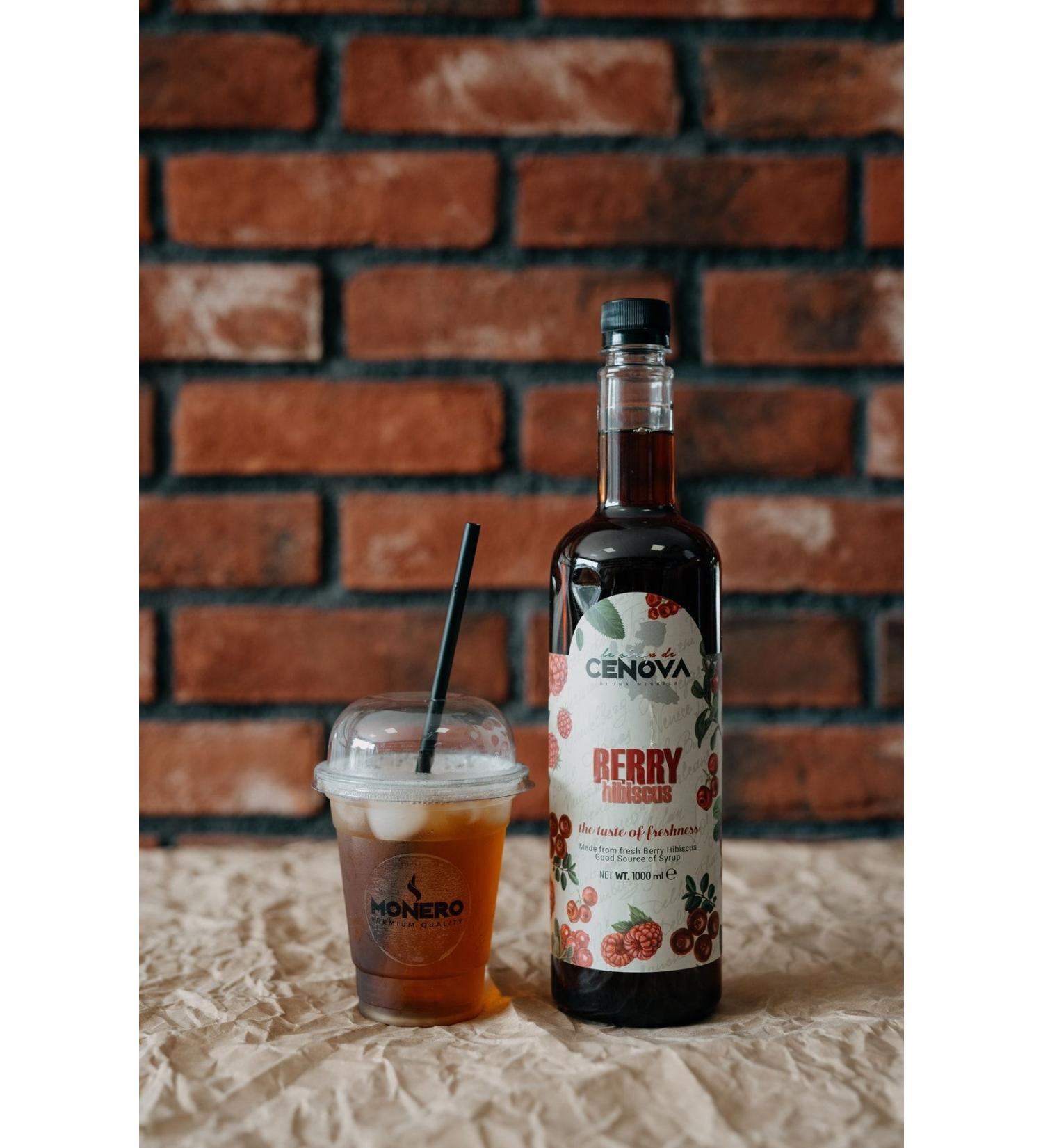 Genoa Berry Hibiscus Concentrate 1000 ml Berry Hibiscus - Buy Online on GoSupps.com