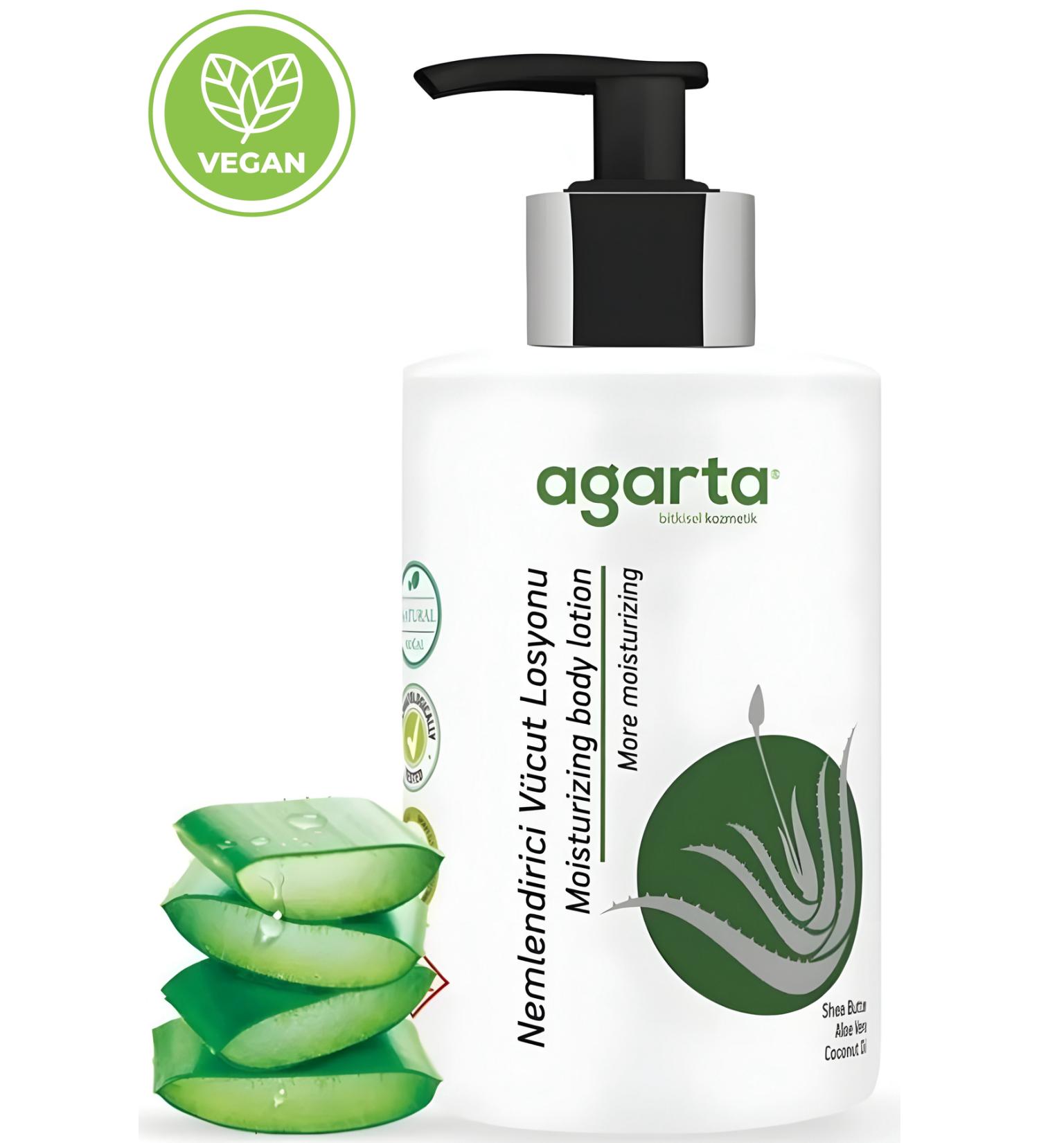Agarta Natural Moisturizing Body Lotion - 300 Ml