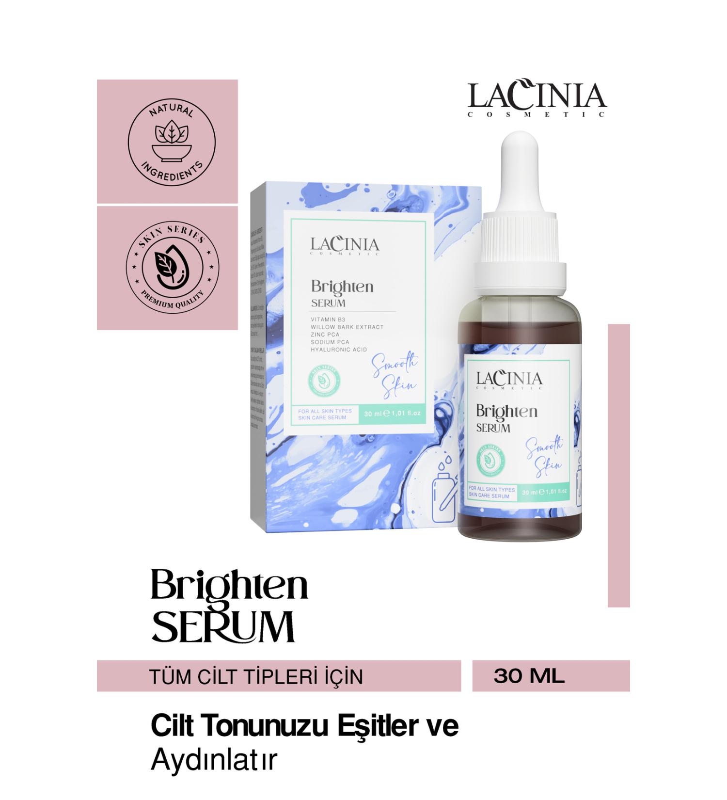 Lacinia Brighten Serum 30ml Facial Care Effective - Buy Online on GoSupps.com