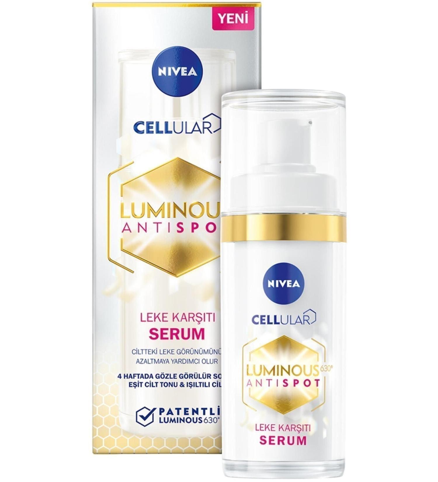 NIVEA LUMINOUS 630 REPAIRING ANTI-BLEMISH SERUM 30 ML KEYON61 - Buy Online on GoSupps.com