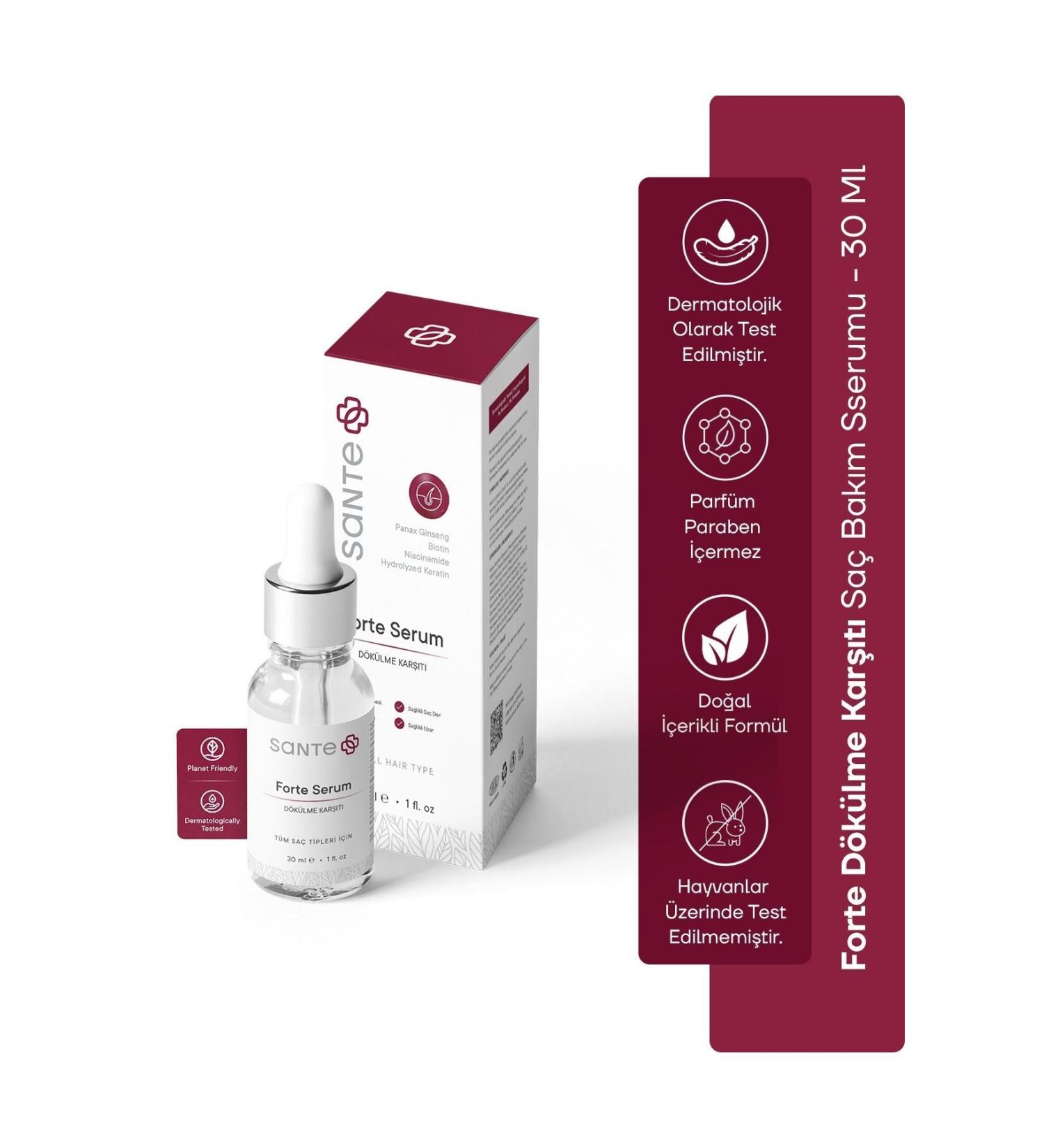 SantePlus Anti-Loss and Regenerating Hair Care Serum 30 Ml - Buy Online on GoSupps.com