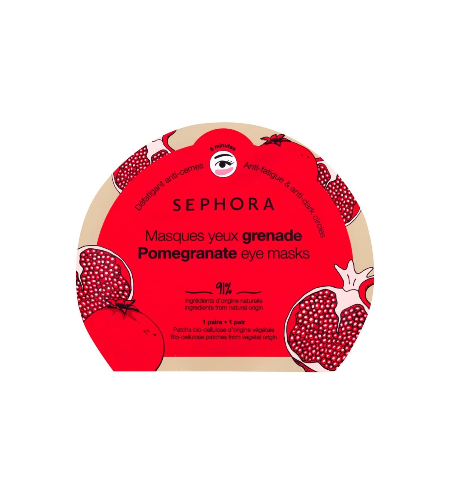 SEPHORA COLLECTION Eye Mask - Ultra Thin and Super Absorbent Eye Mask Pomegranate