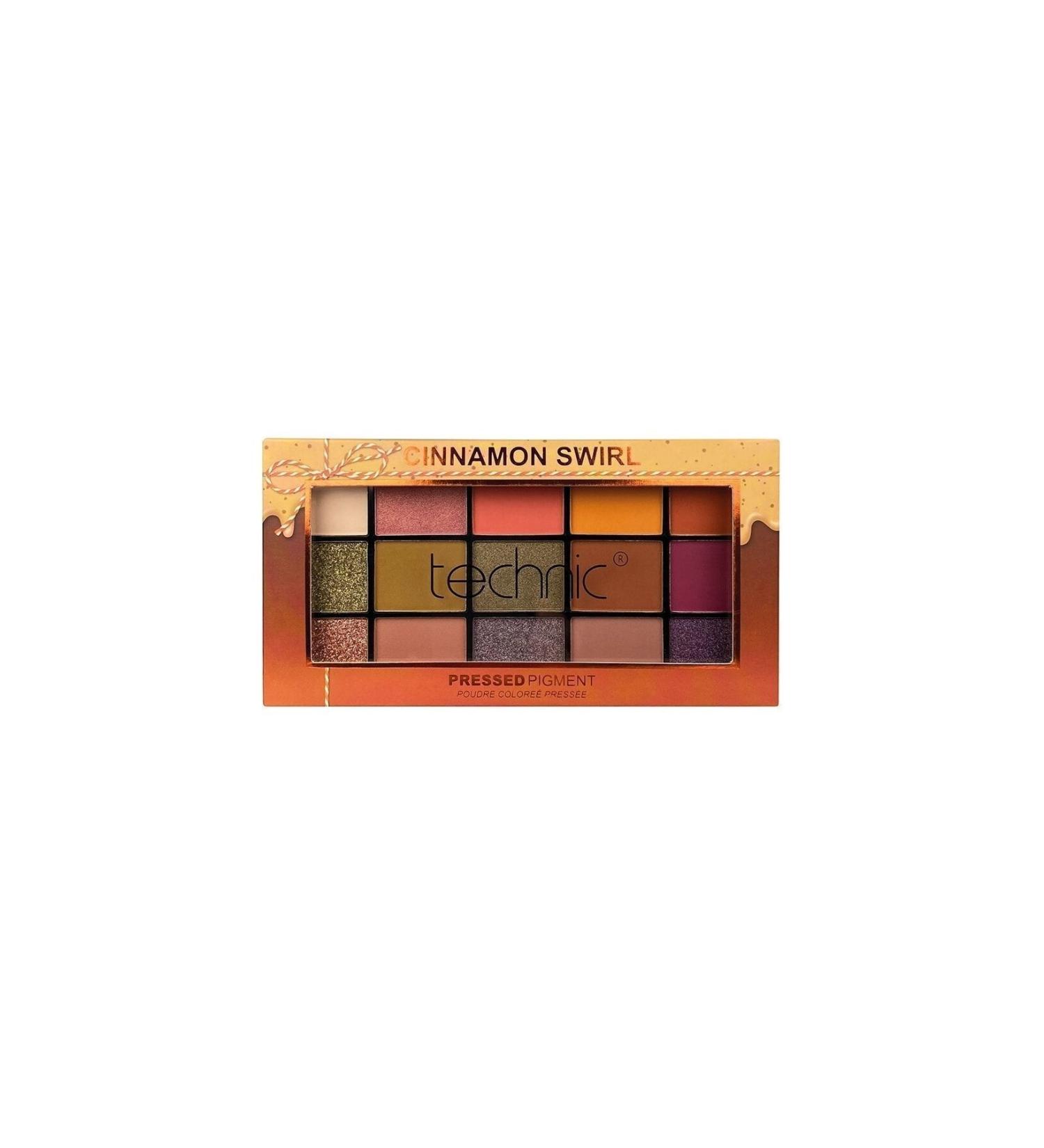 Technic Eyeshadow Palette Cinnamon Swirl 15-pack - Buy Online on GoSupps.com