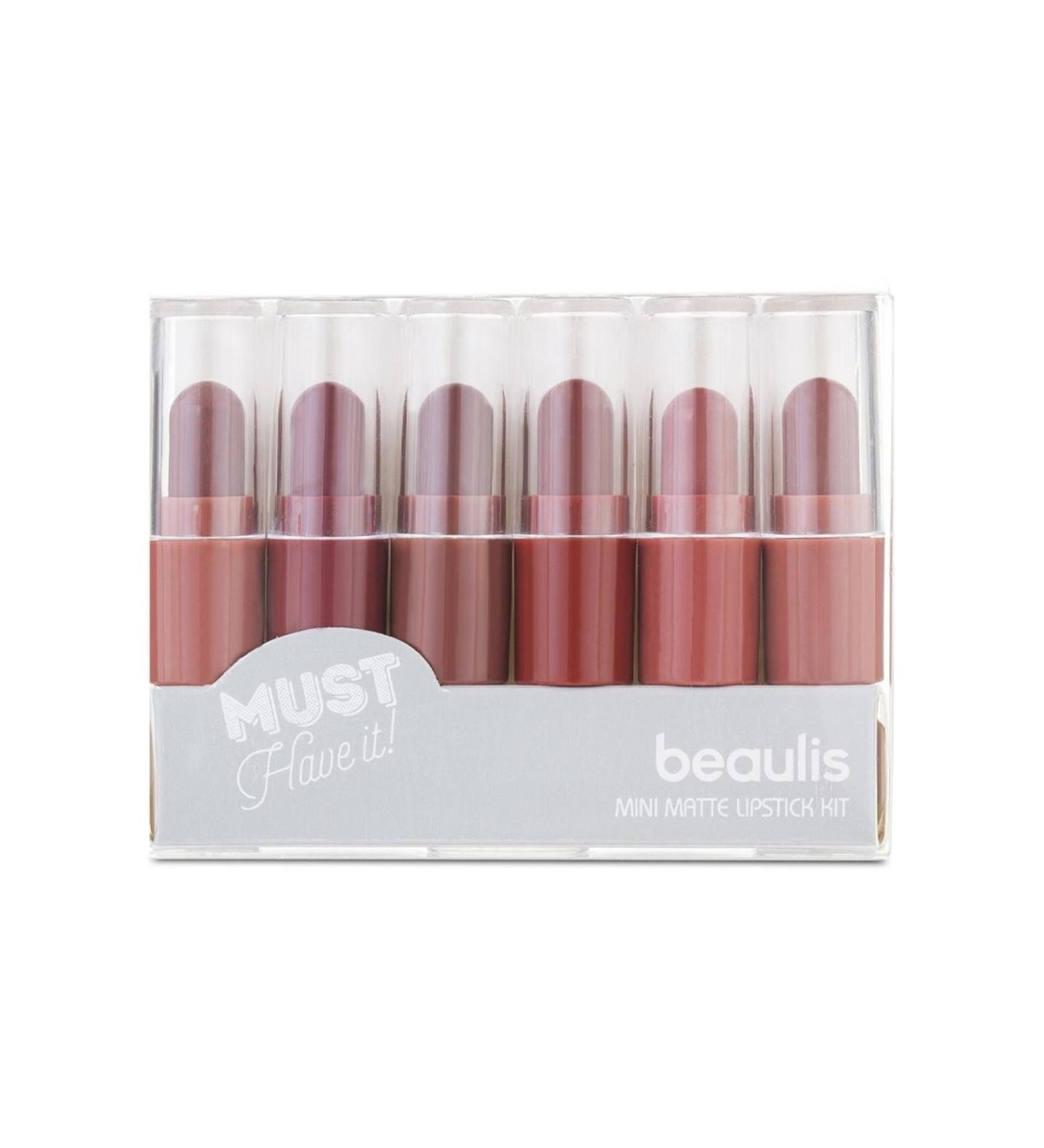 beaulis Mini Matte Lipstick Kit 227 Favorites Category: Lipstick