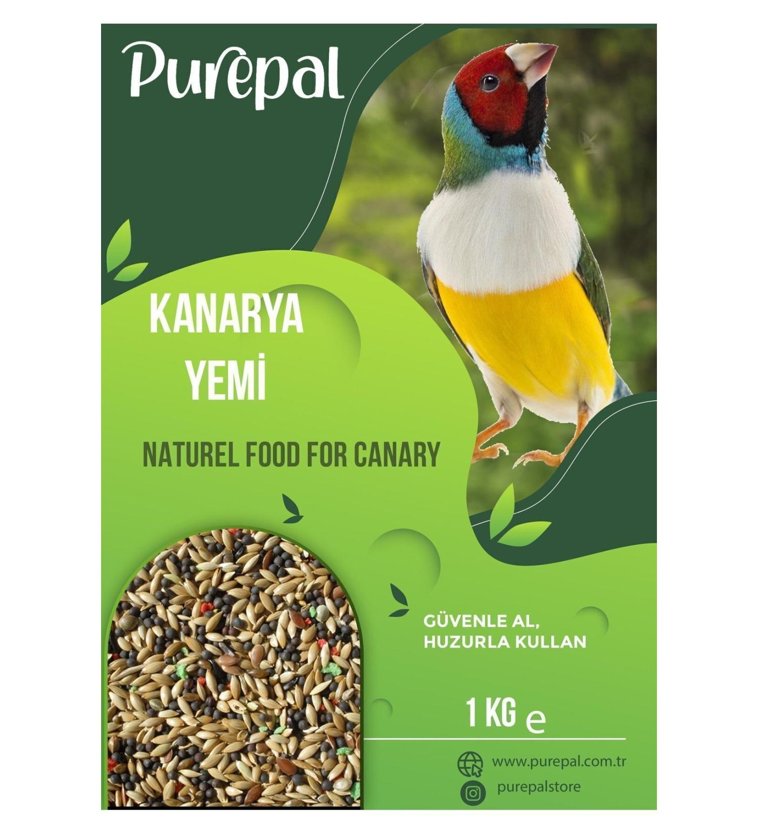 Purepal Mixed Canary Food 5 Kg (5 Packs)