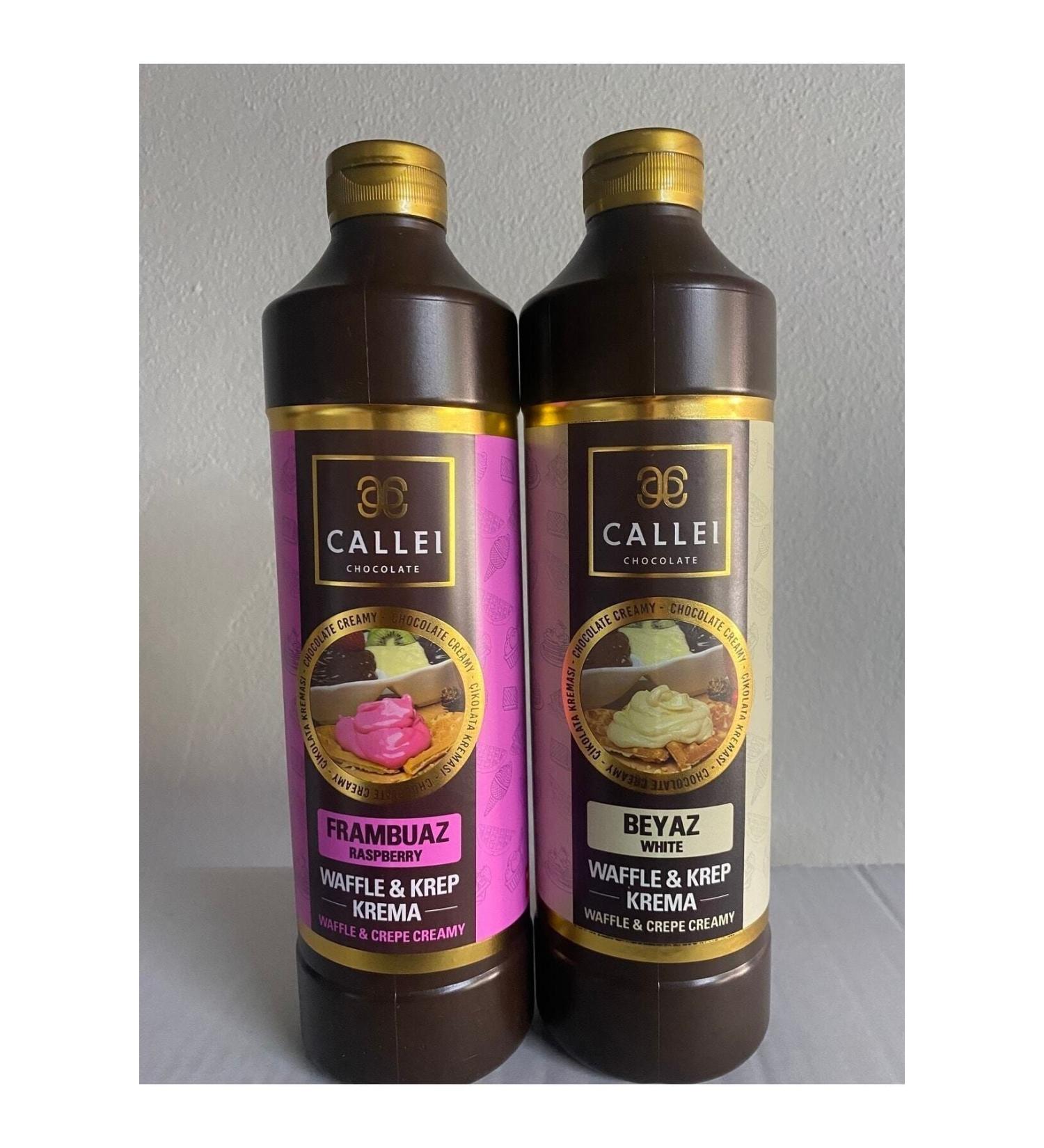 Callei White & Raspberry 1000gr Waffle Sauce