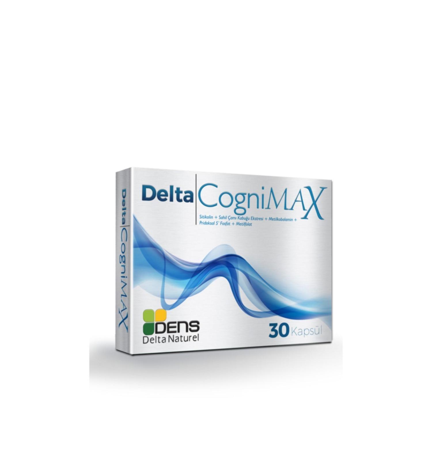Dens Delta Naturel Delta Cognimax 30 Capsules - Buy Online on GoSupps.com