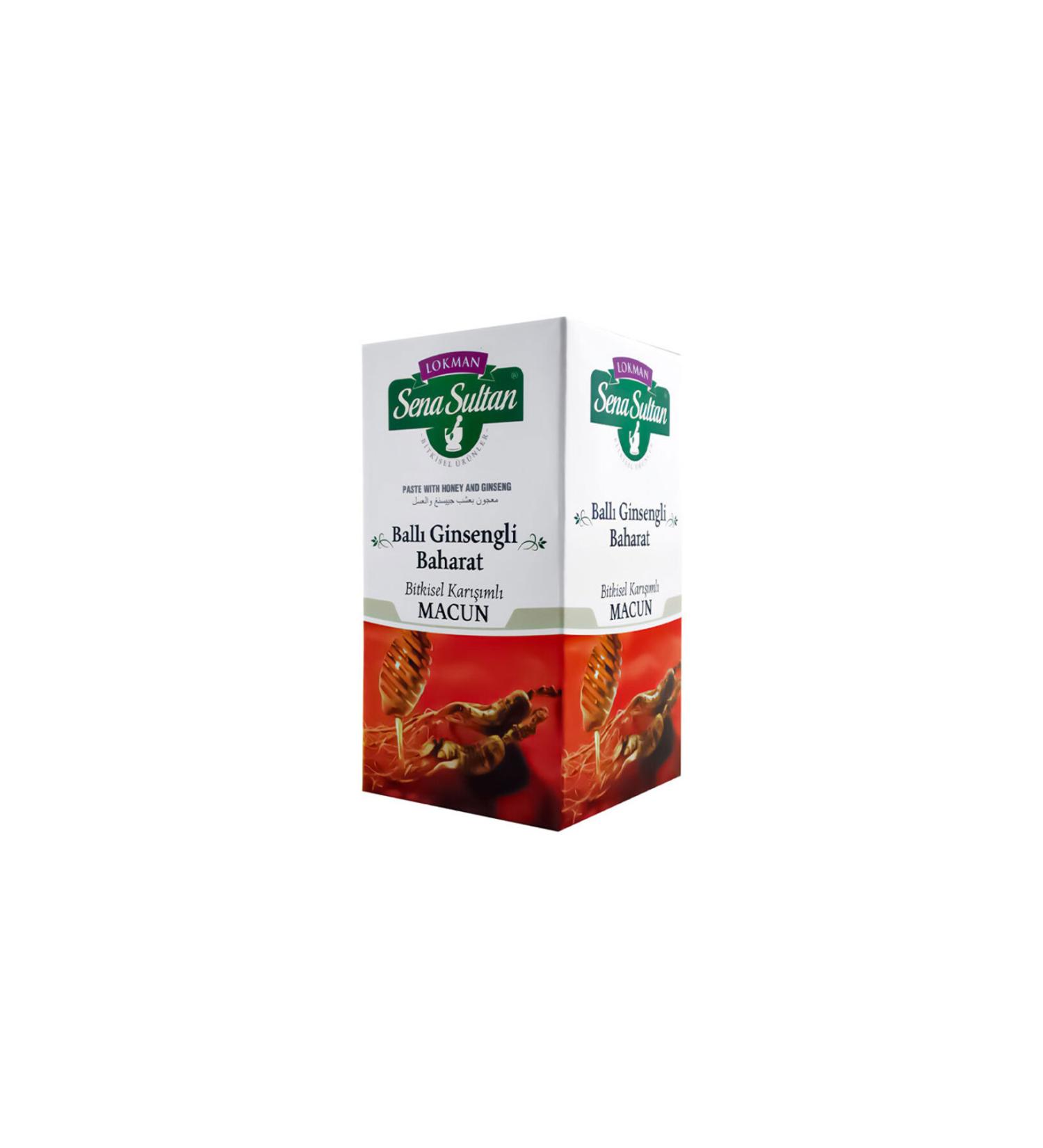 Lokman Sena Sultan Herbal Mixture with Honey Pollen and Ginseng 420 gr