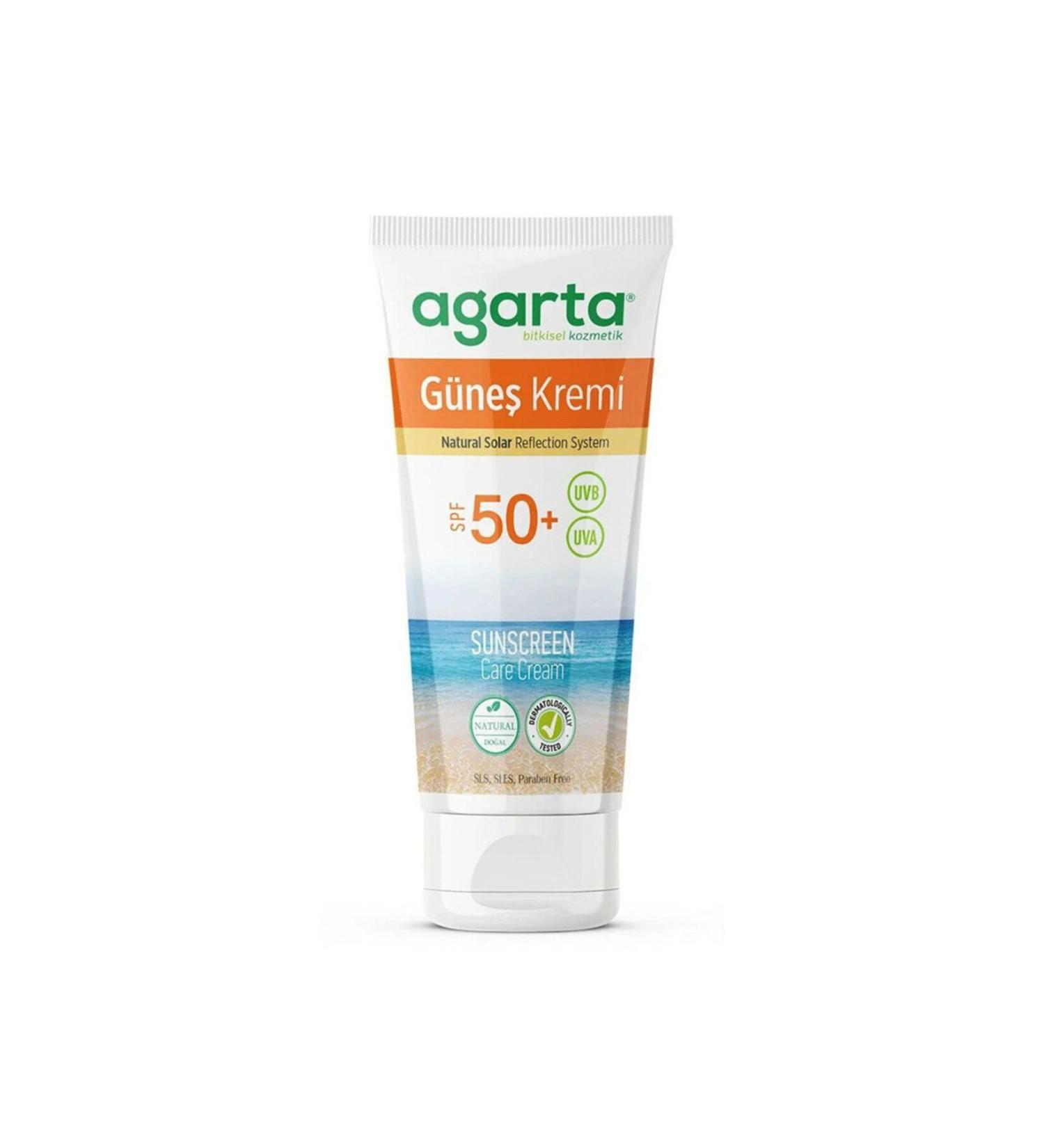 Agarta Agerta sun cream 50+ Natural Solar