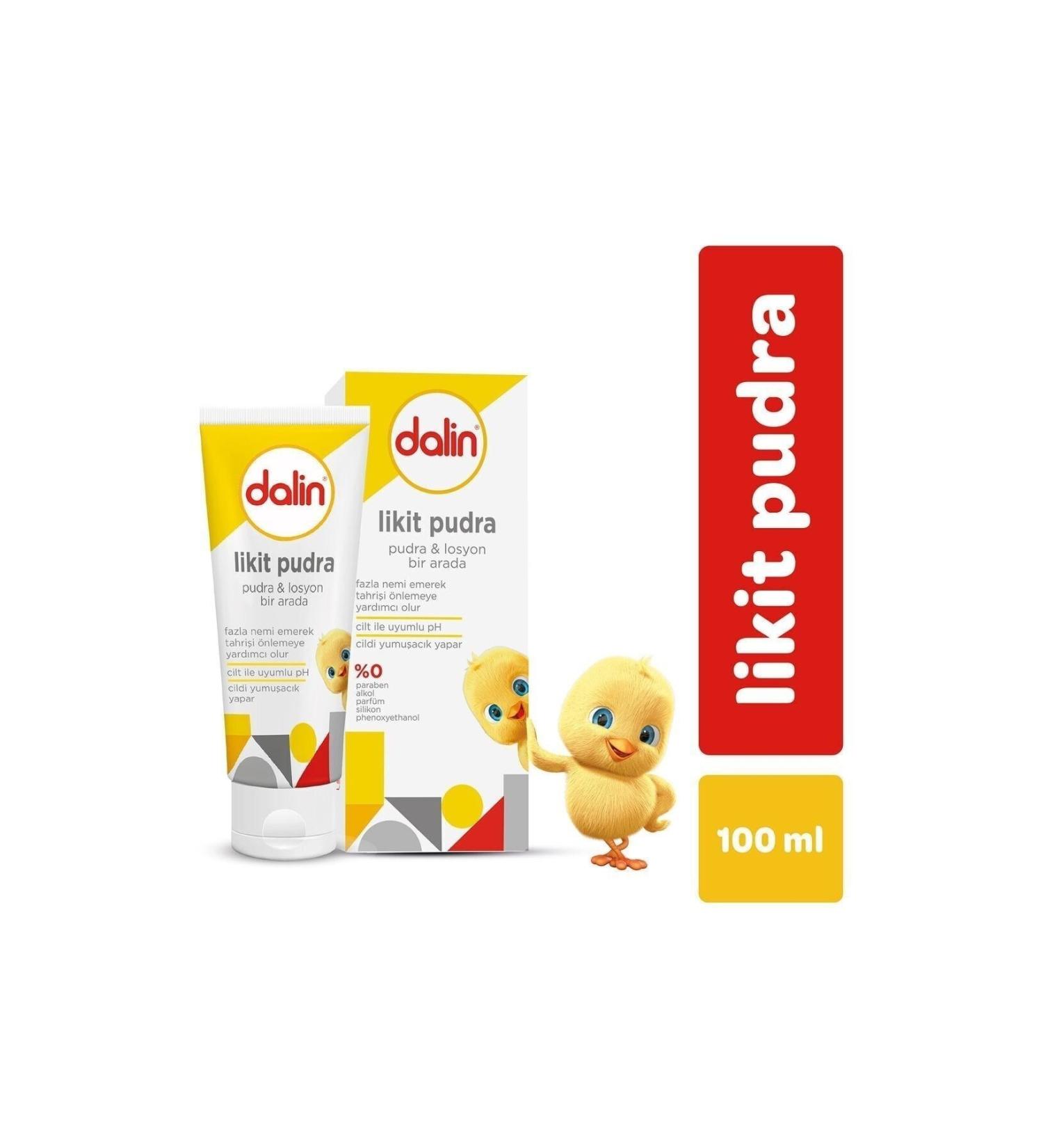 Dalin Liquid Powder Specially Developed for Redness and Irritation in Babies 100 ml GkHair1465