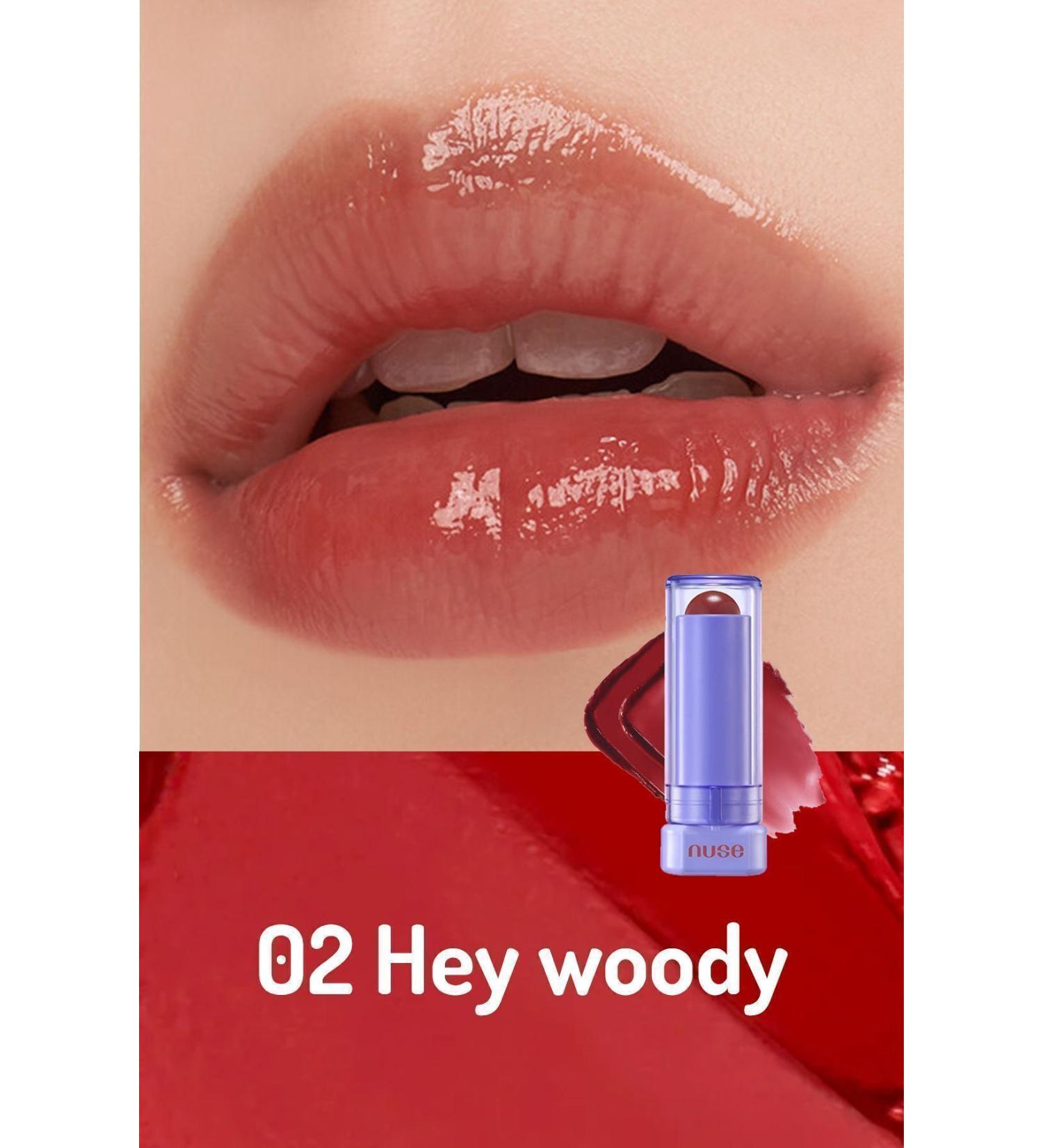 NUSE MAKEUP Nuse Color Care Lipbalm 02 hey woody - Buy Online on GoSupps.com