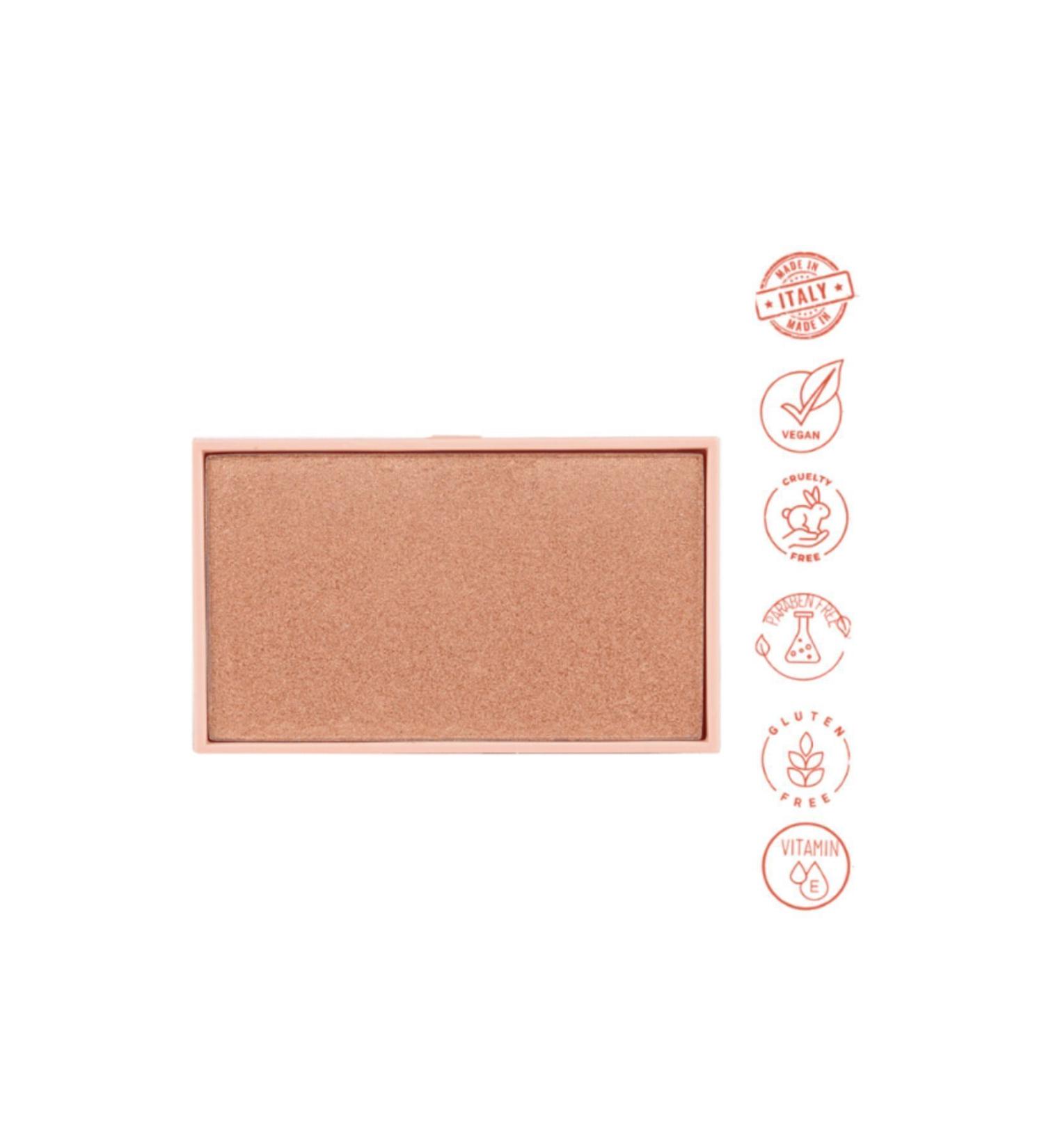 Dora Joy Refill Powder Highlighter 02 Golden Hour Vegan Vitamin E - Buy Online on GoSupps.com