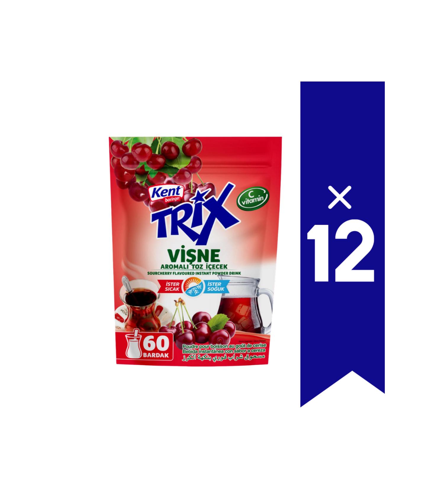 Kent Boringer Cherry Flavored Powder Drink 300 gr (Hot & Cold) x12 PIECES