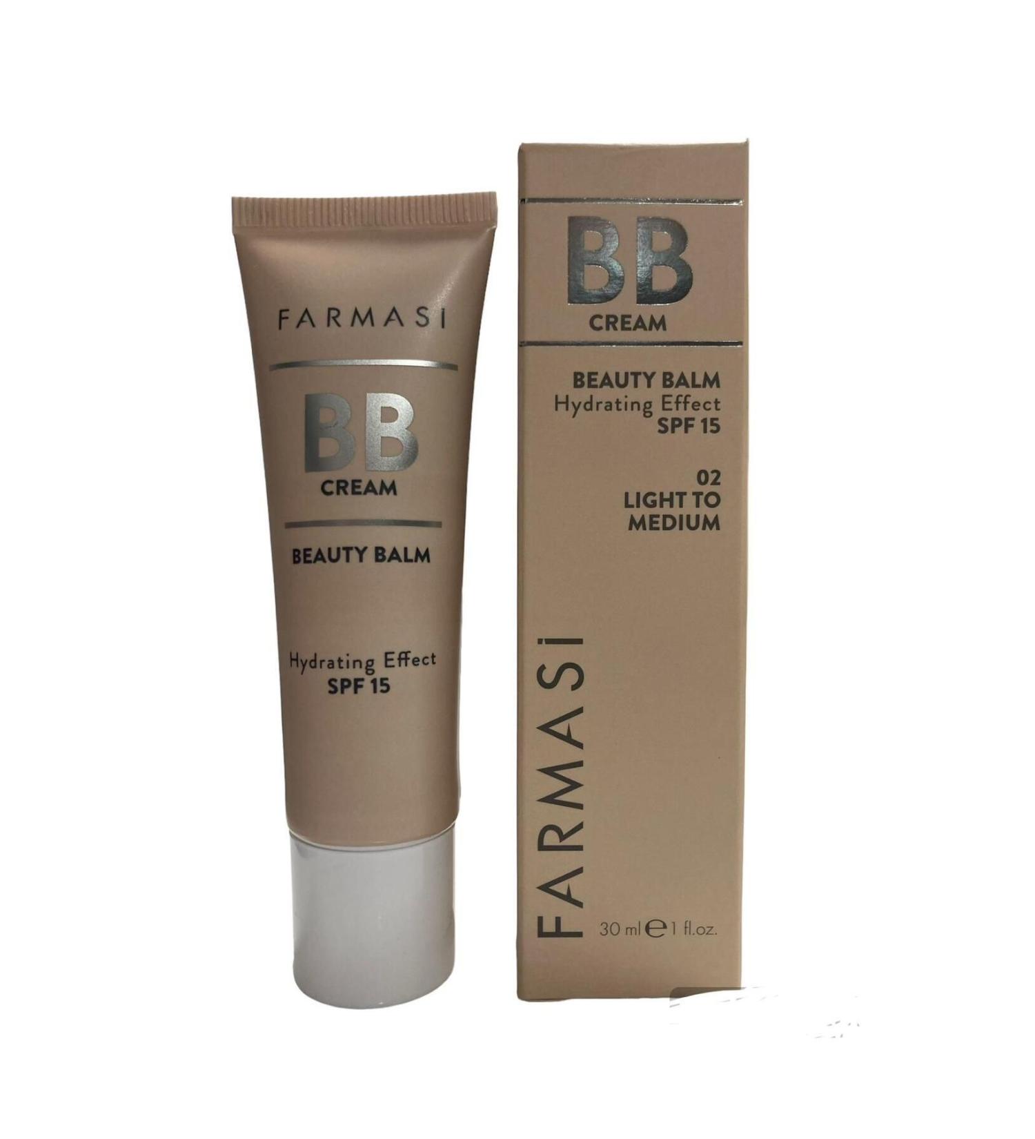 Farmasi Bb Foundation Cream (02 Light To Medium) 30ml