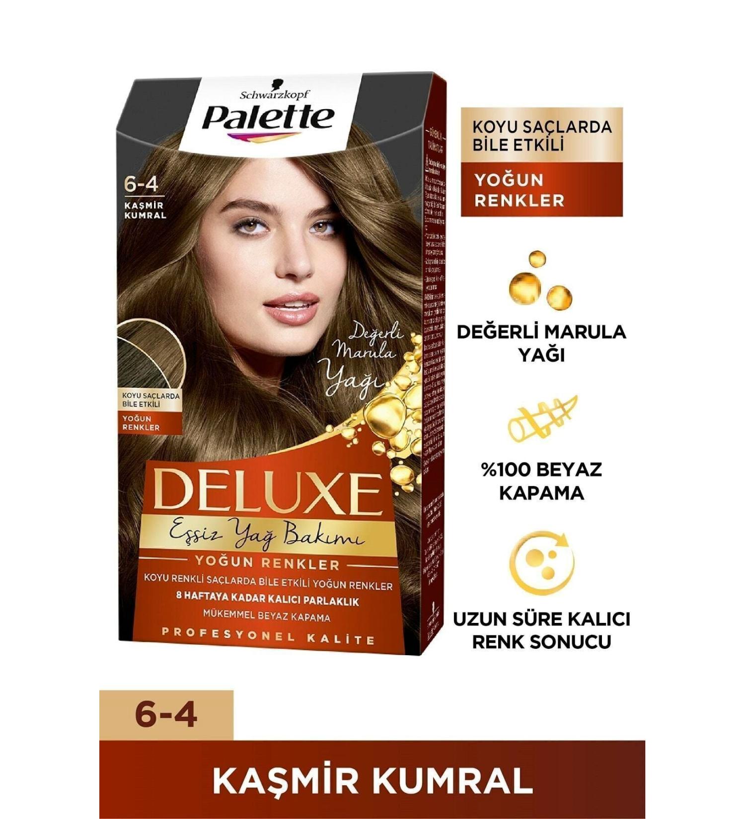 Palette DELUXE HAIR DYE INTENSIVE COLORS 6-4 CASHMERE BLONDE - Buy Online on GoSupps.com