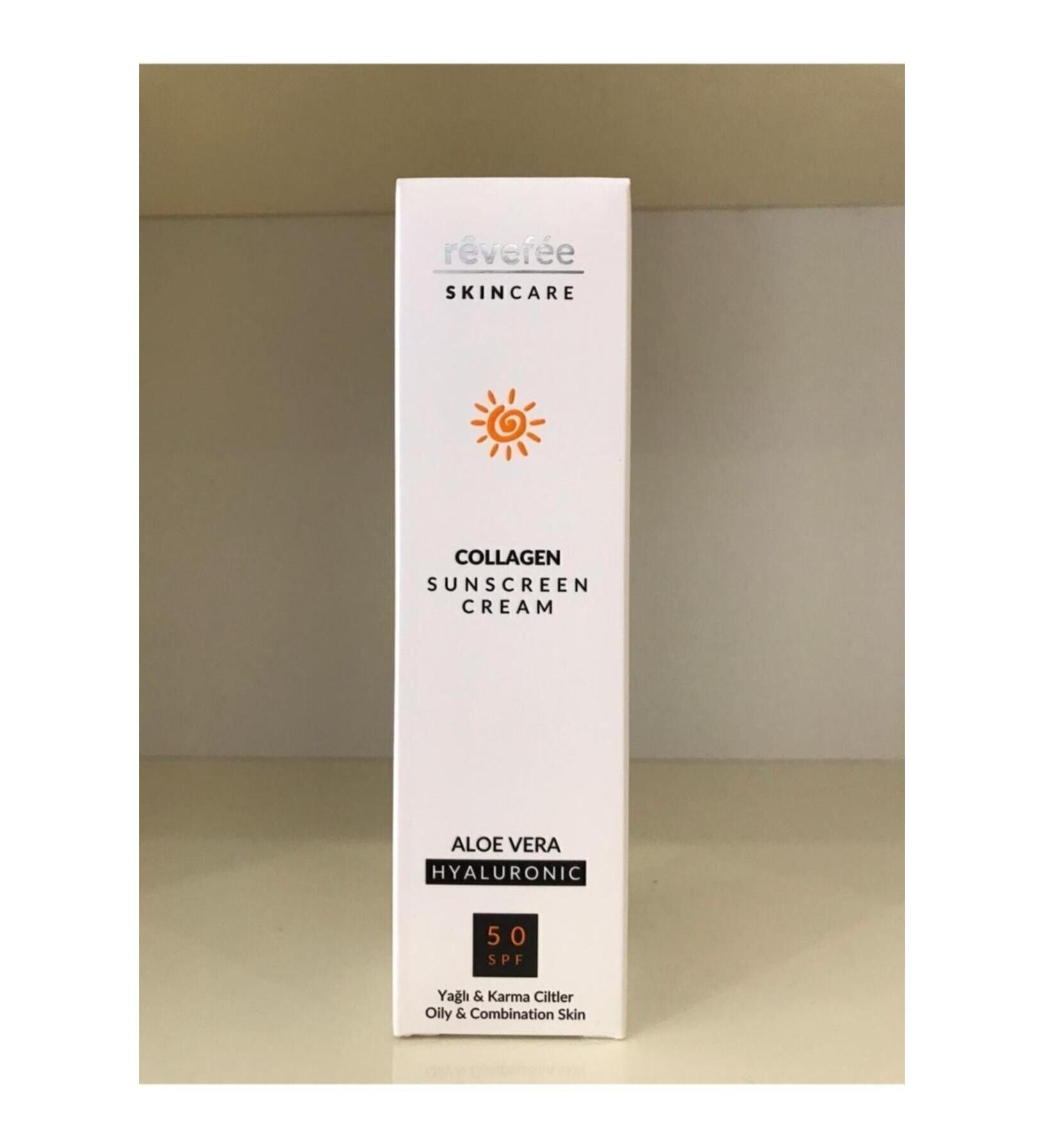 Revefee Collagen Sun Cream For Oily And Combination Skin 125 Ml