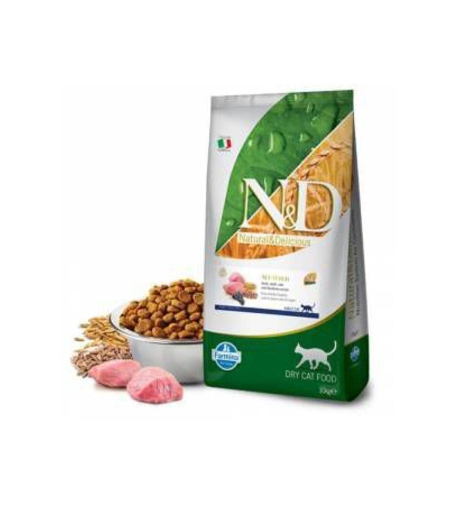 N & D Low Grain Sterilized Adult Cat Food 10 Kg