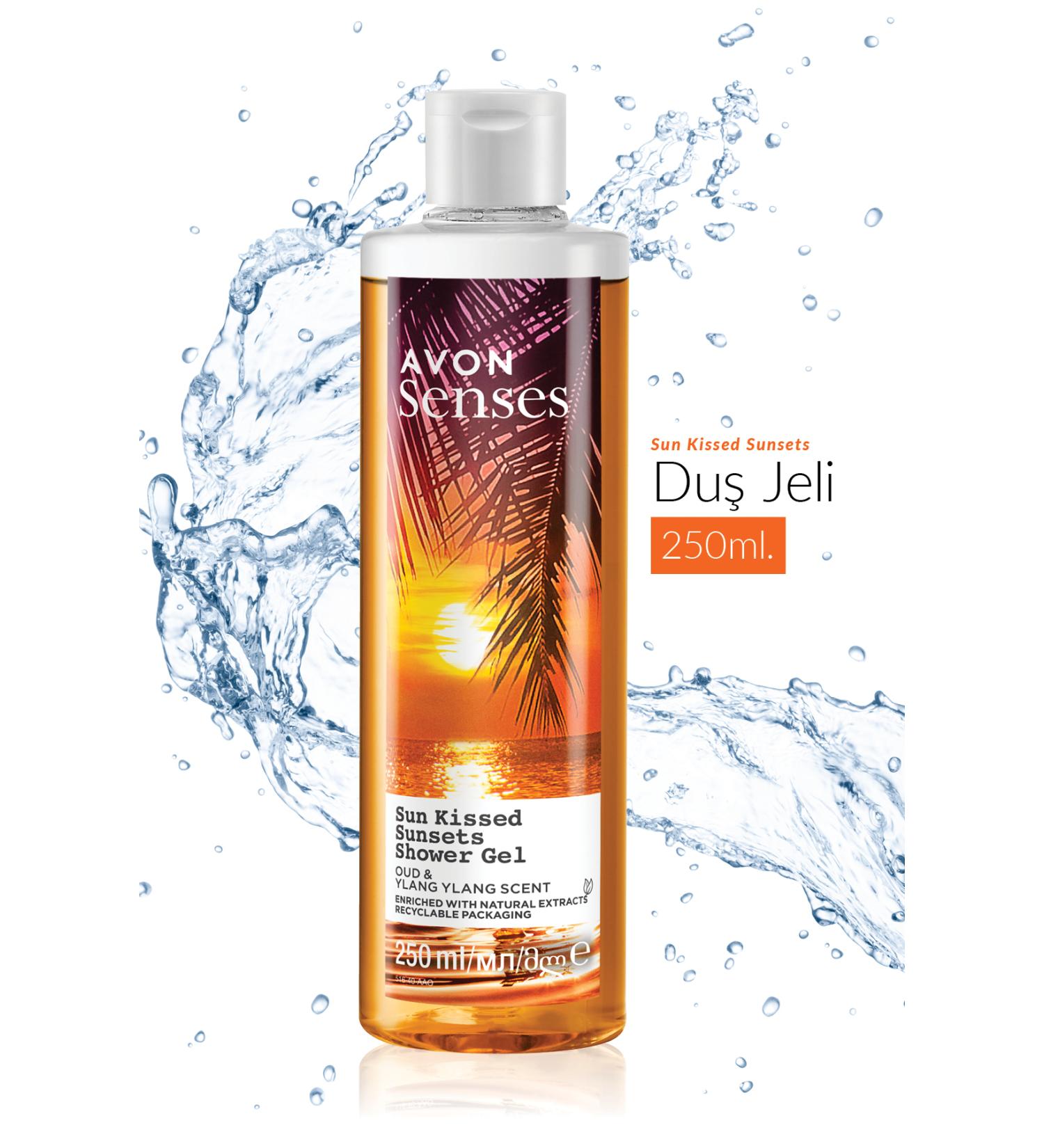 Avon Senses Sun Kissed Sunsets Shower Gel 250ml - Buy Online on GoSupps.com